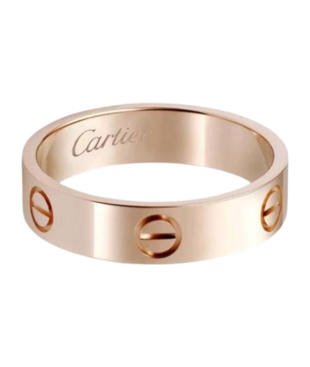 CARTIER Золотое кольцо из розового золота, фото 1