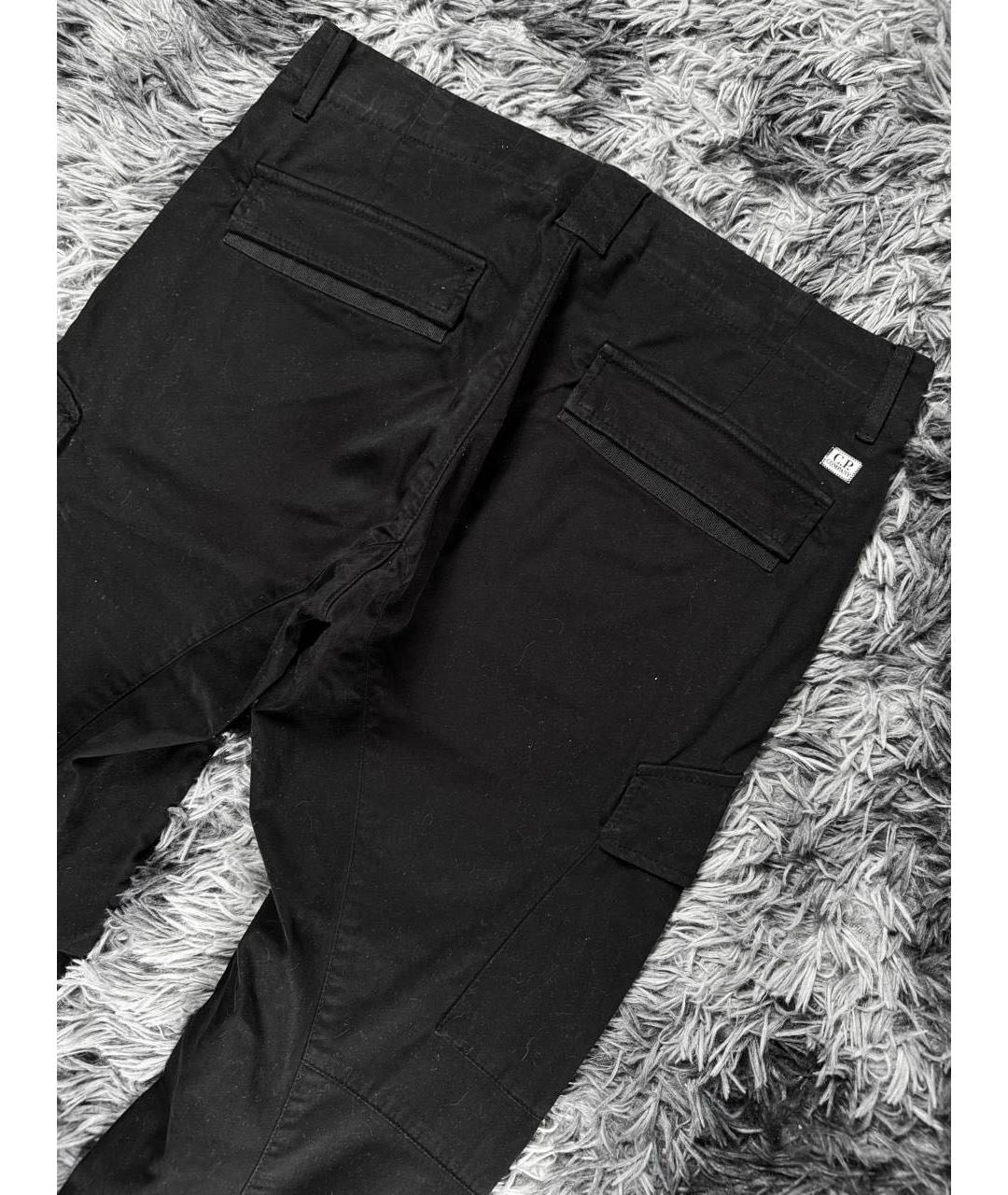 CP COMPANY Черные хлопковые прямые джинсы, фото 2