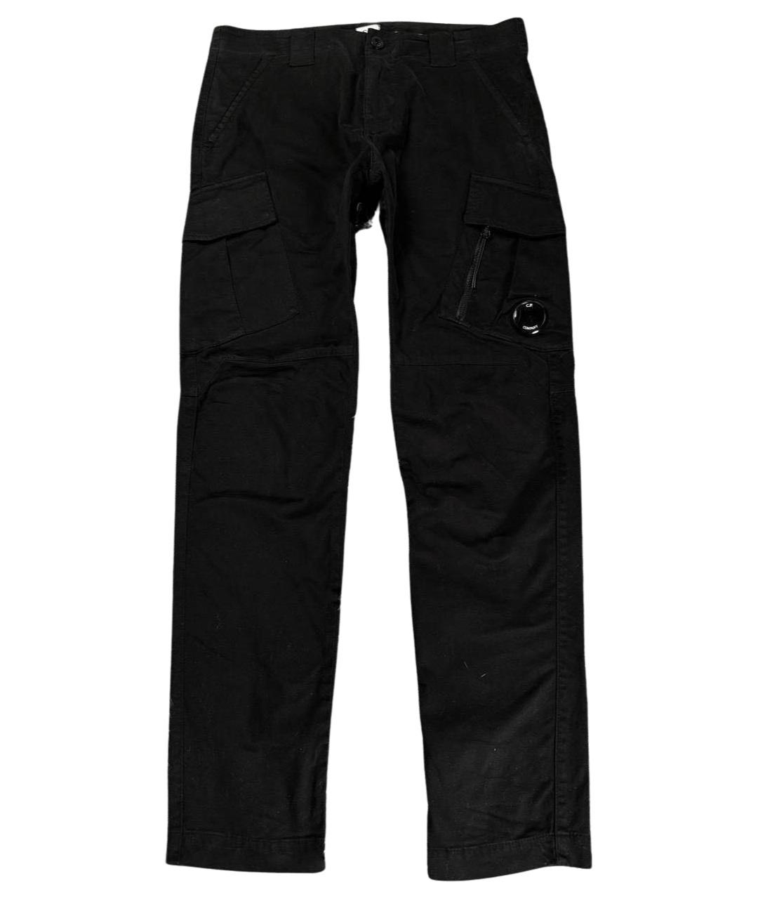 CP COMPANY Черные хлопковые прямые джинсы, фото 1