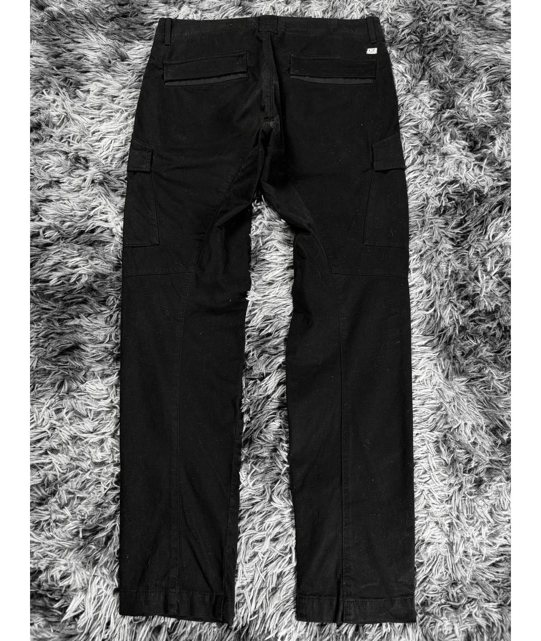 CP COMPANY Черные хлопковые прямые джинсы, фото 3