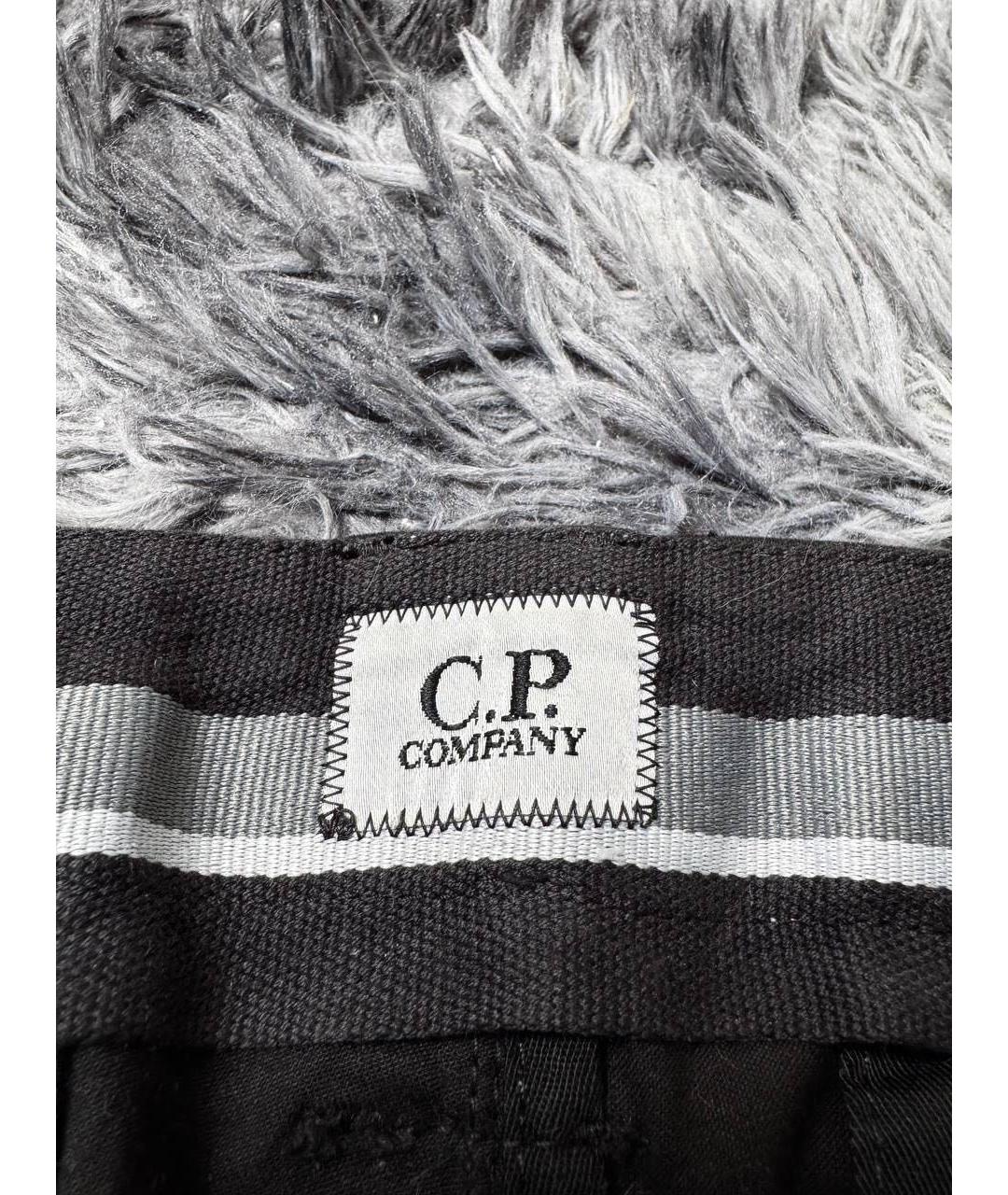 CP COMPANY Черные хлопковые прямые джинсы, фото 6