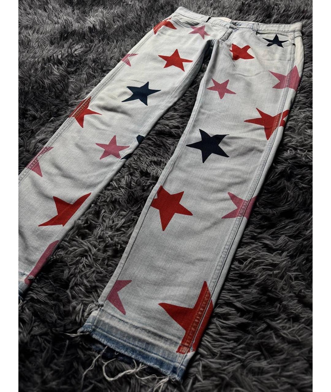 STELLA MCCARTNEY Мульти хлопковые джинсы скинни, фото 5