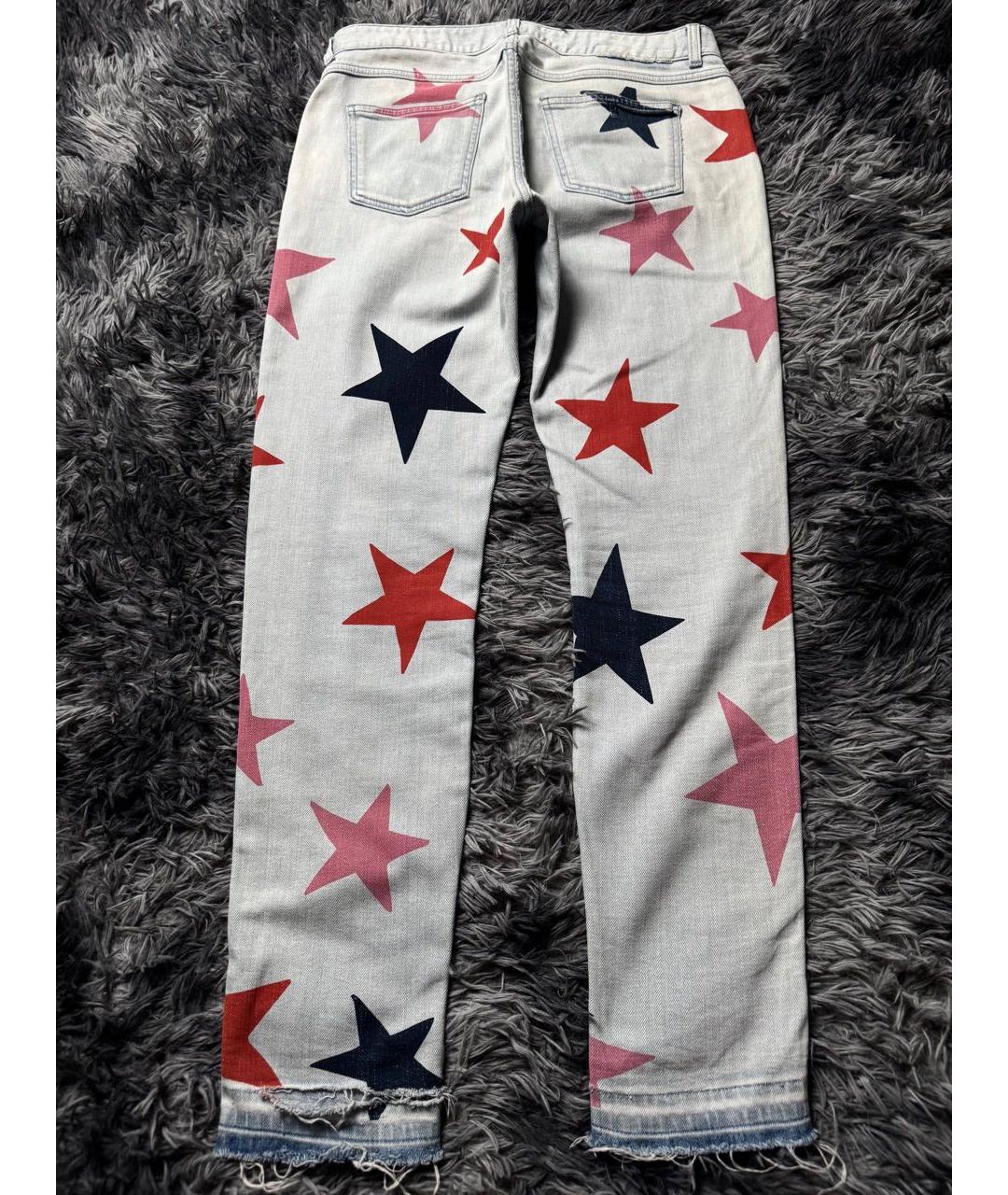 STELLA MCCARTNEY Мульти хлопковые джинсы скинни, фото 3