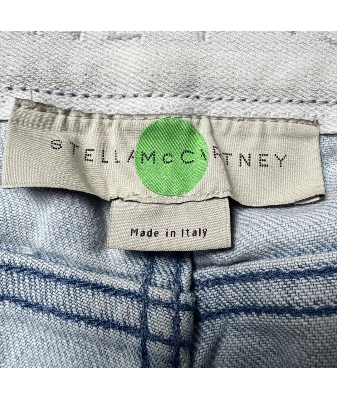 STELLA MCCARTNEY Мульти хлопковые джинсы скинни, фото 6