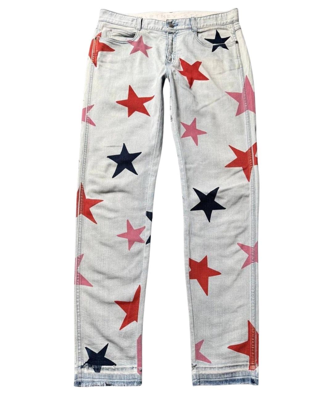 STELLA MCCARTNEY Мульти хлопковые джинсы скинни, фото 1