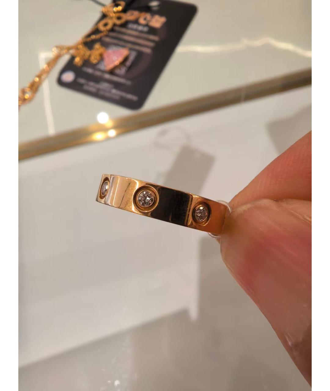 CARTIER Золотое кольцо из розового золота, фото 2