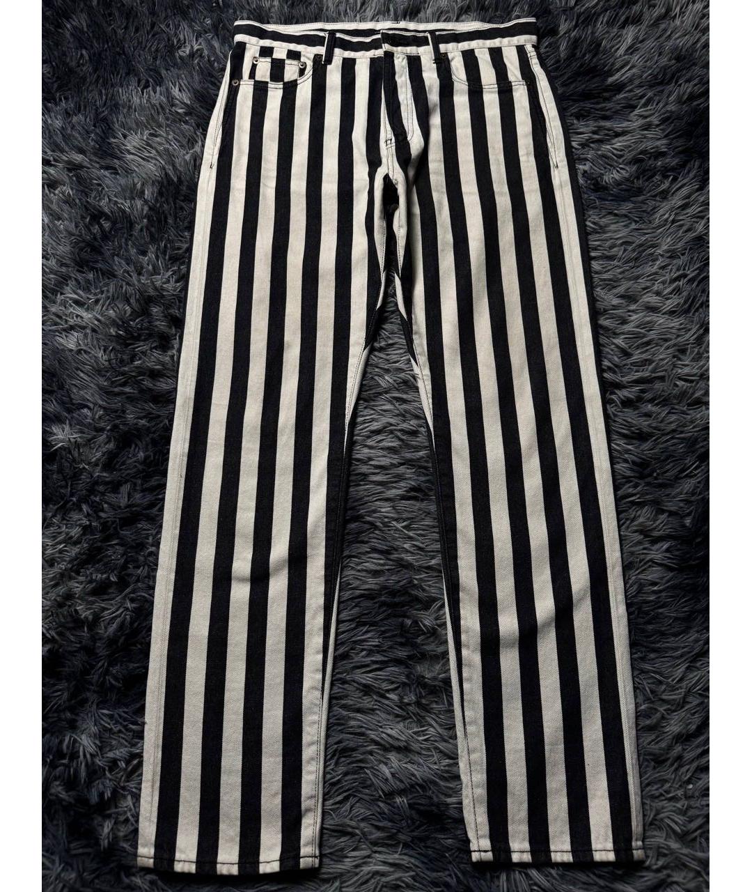 SAINT LAURENT Мульти хлопковые джинсы скинни, фото 9