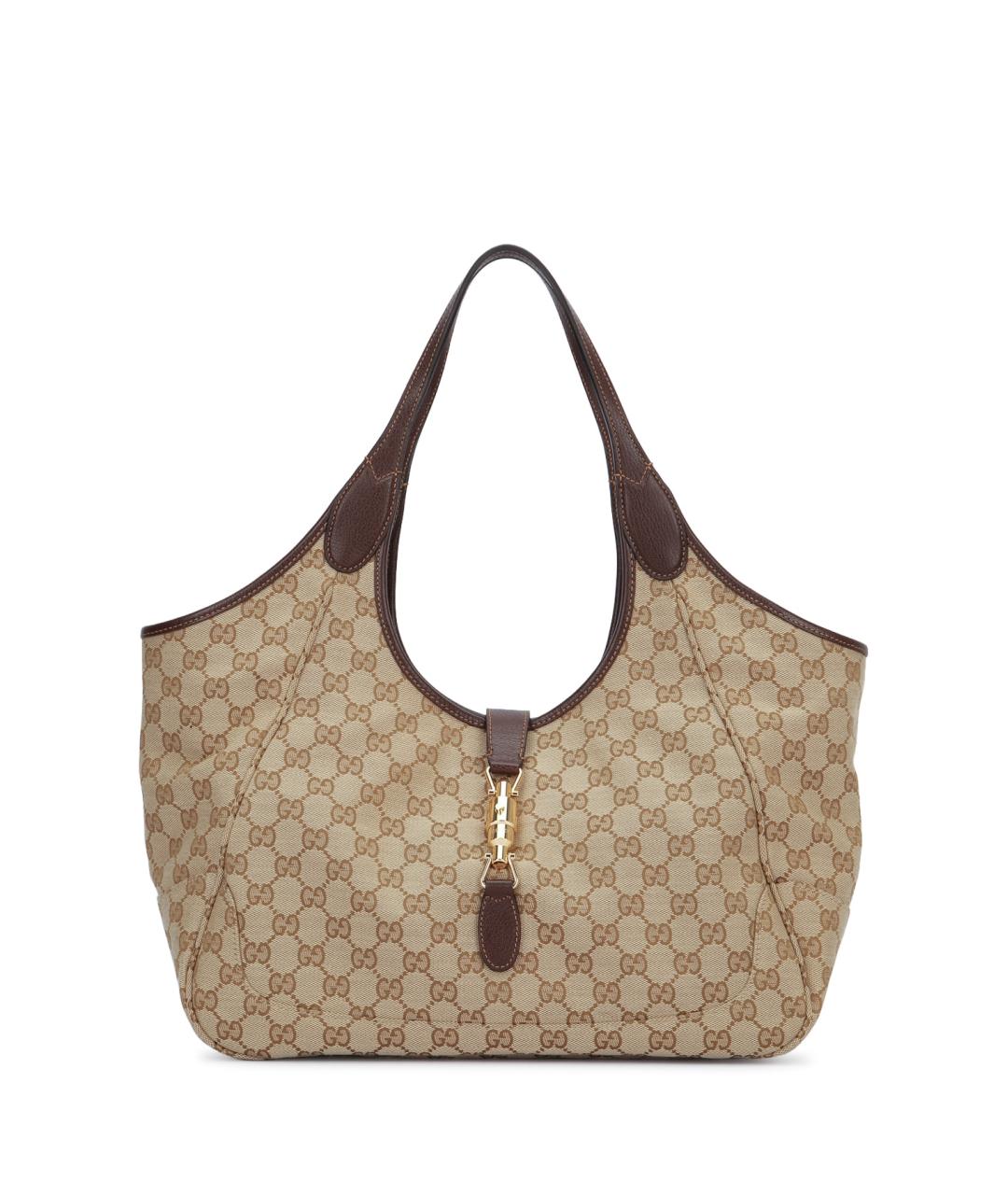 GUCCI Бежевая сумка тоут, фото 1