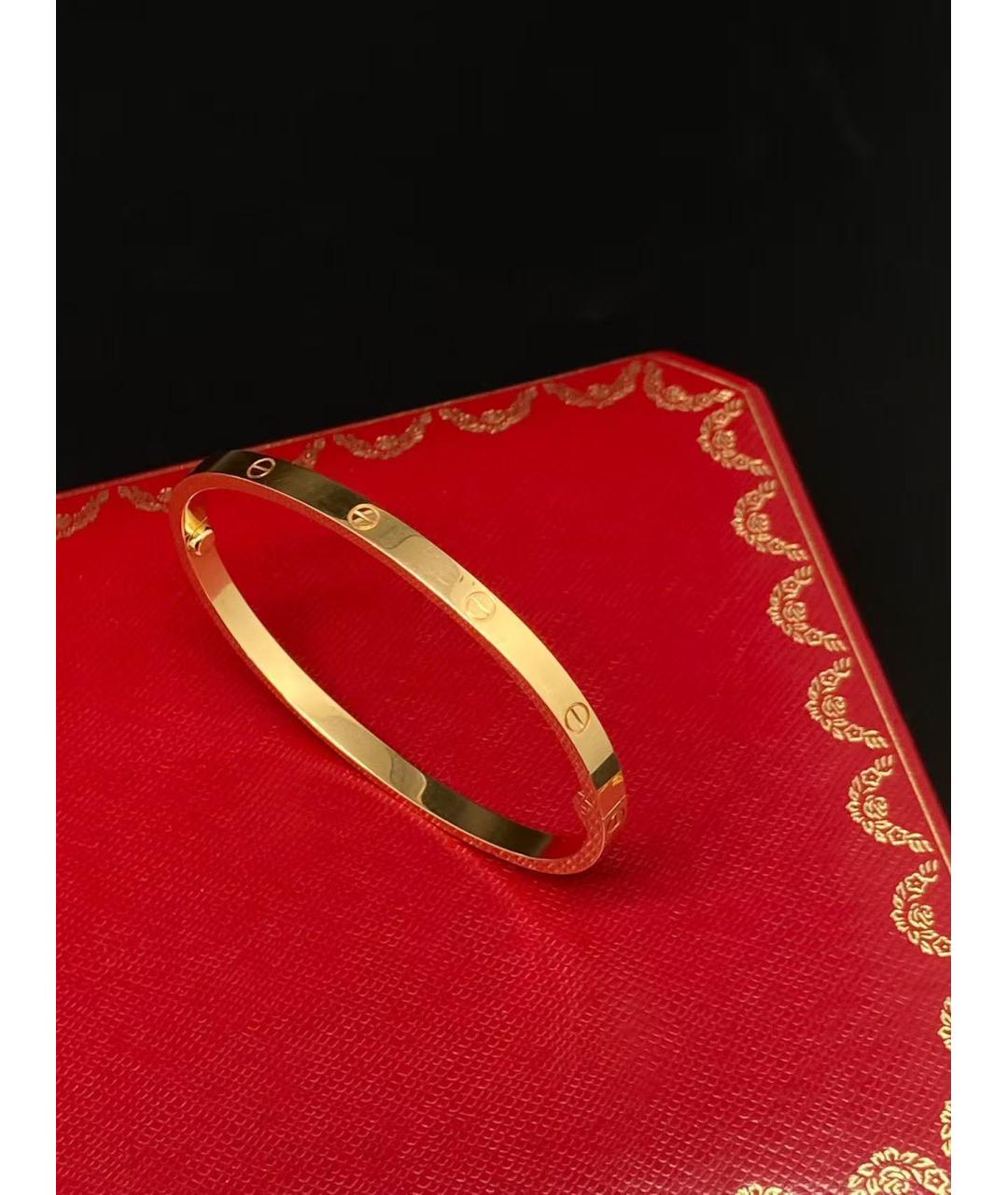 CARTIER Золотой браслет из розового золота, фото 4