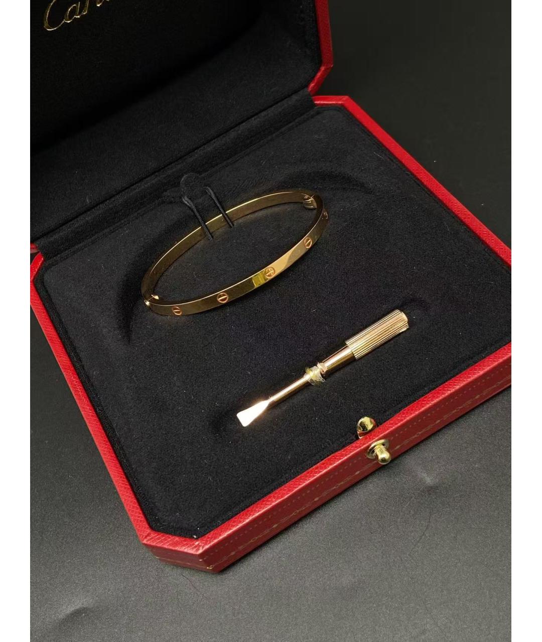 CARTIER Золотой браслет из розового золота, фото 2