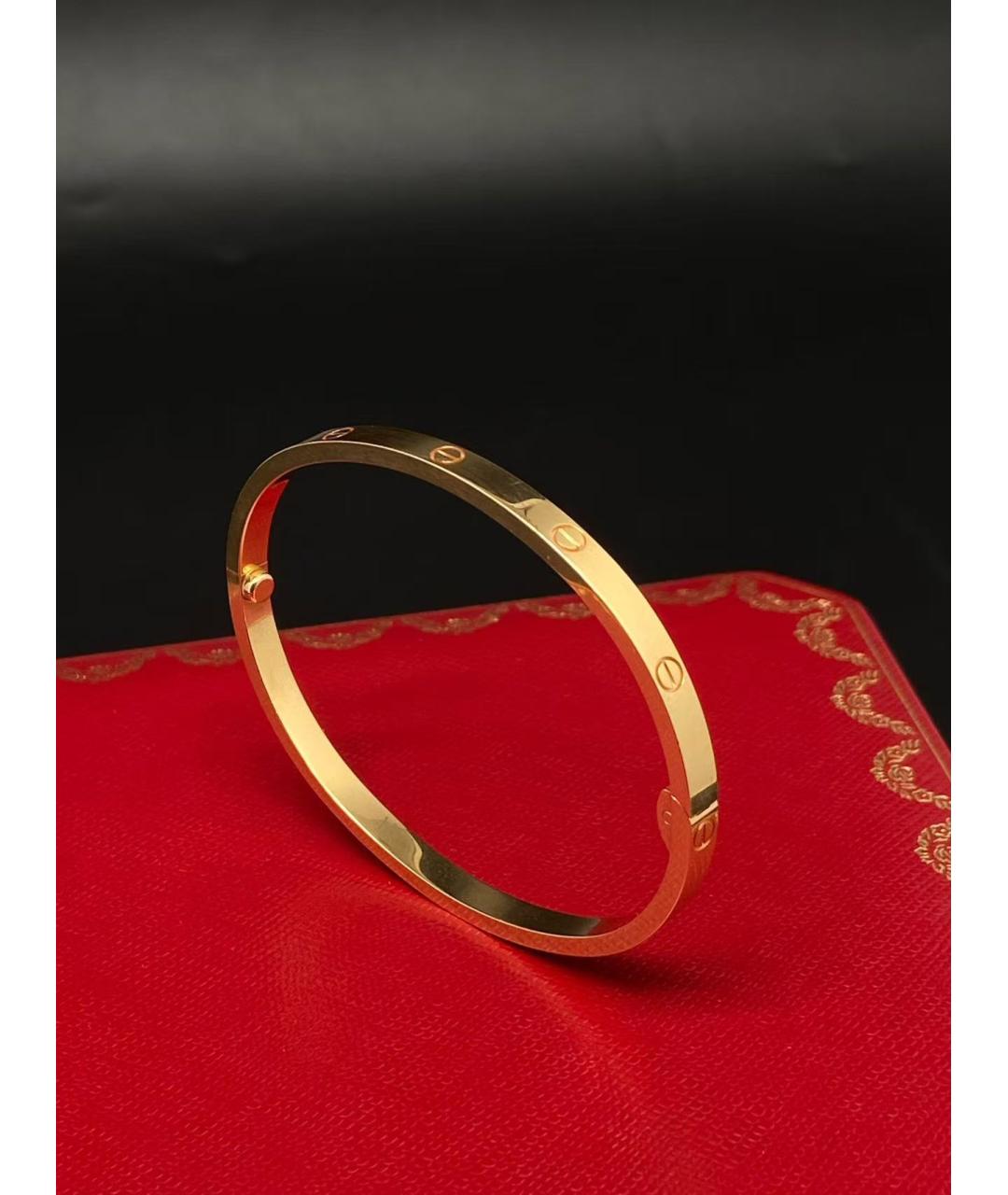 CARTIER Золотой браслет из розового золота, фото 3