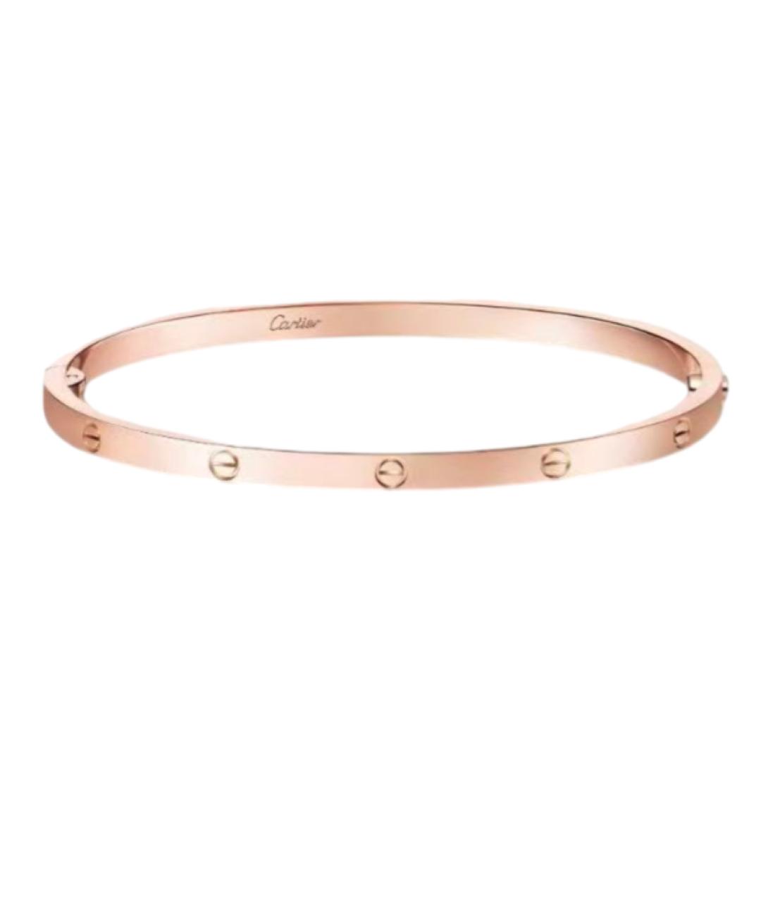 CARTIER Золотой браслет из розового золота, фото 5