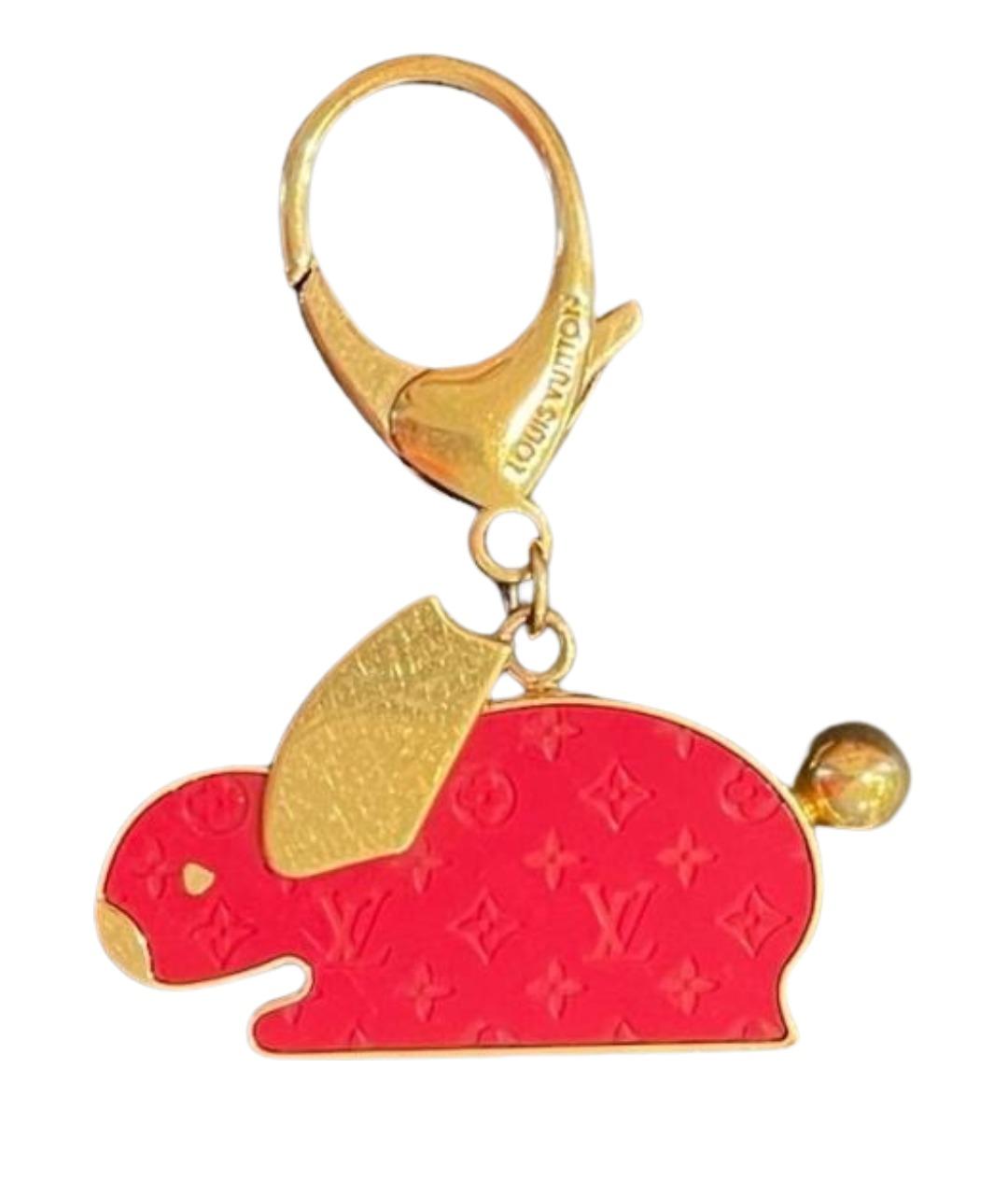 LOUIS VUITTON Красный брелок, фото 1