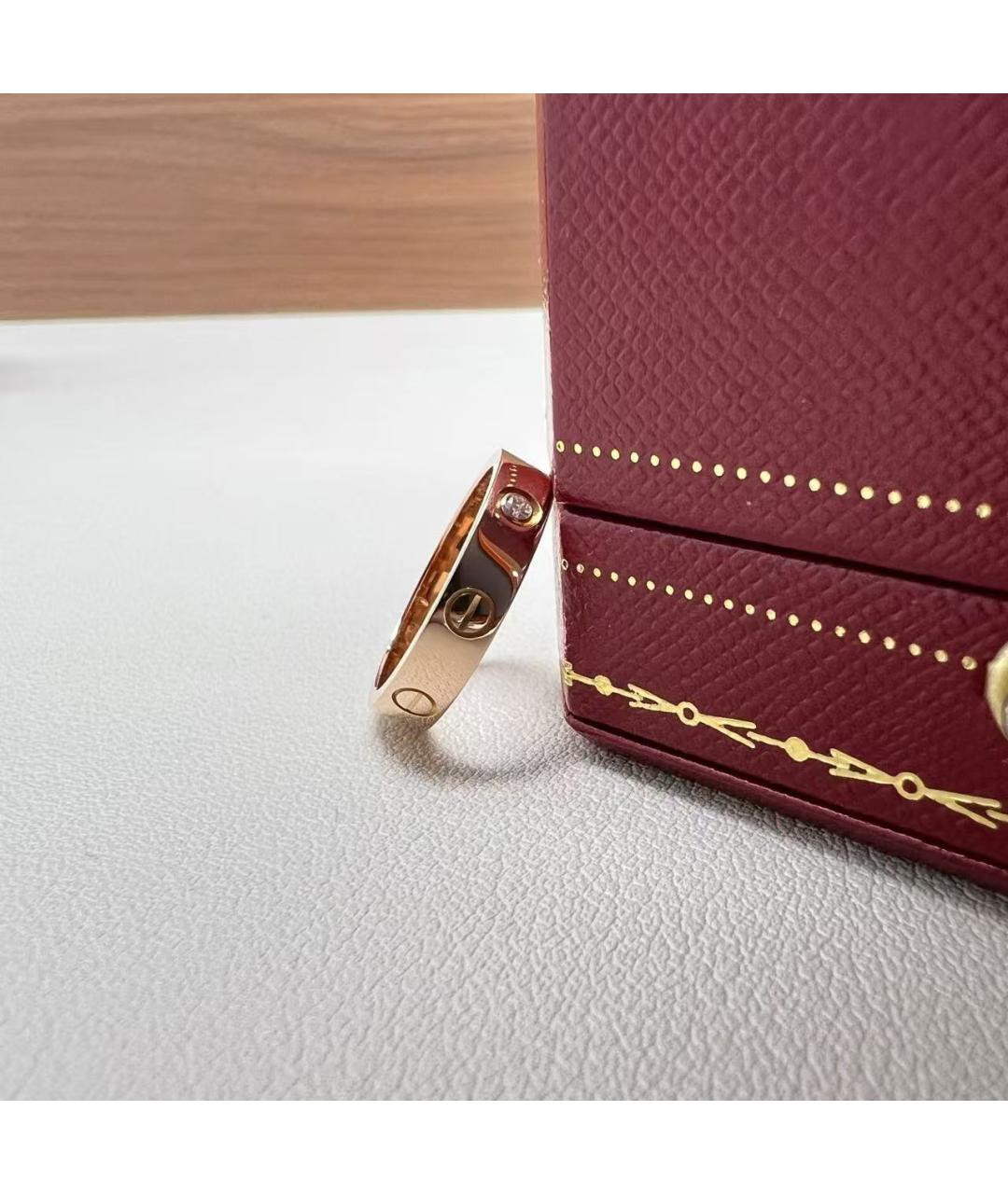 CARTIER Золотое кольцо из розового золота, фото 4