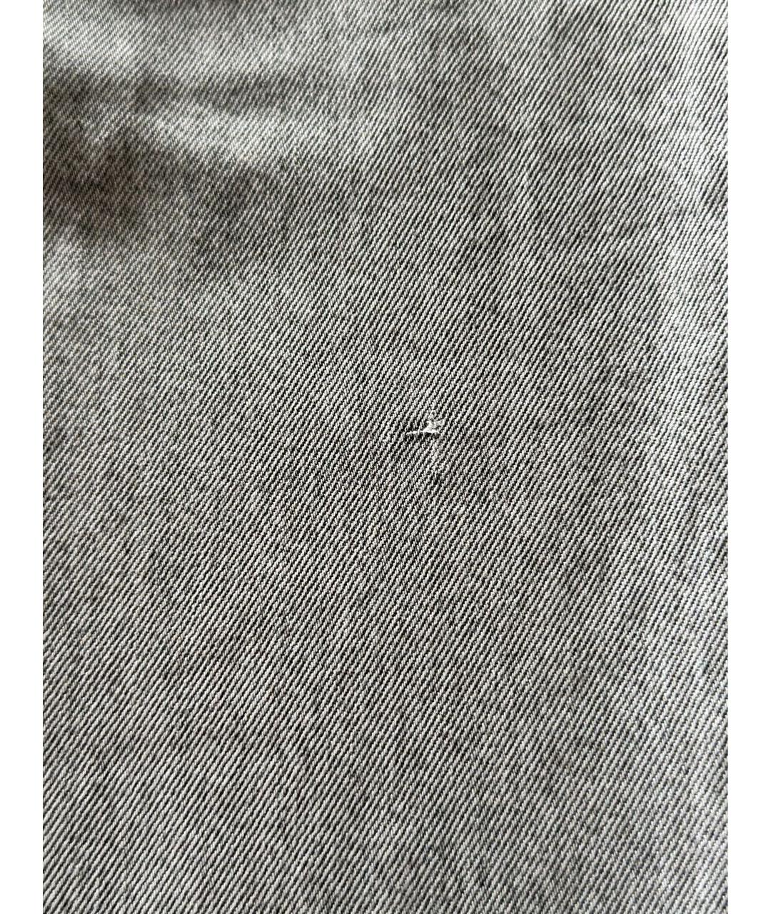 RAEY Серые хлопковые джинсы слим, фото 8