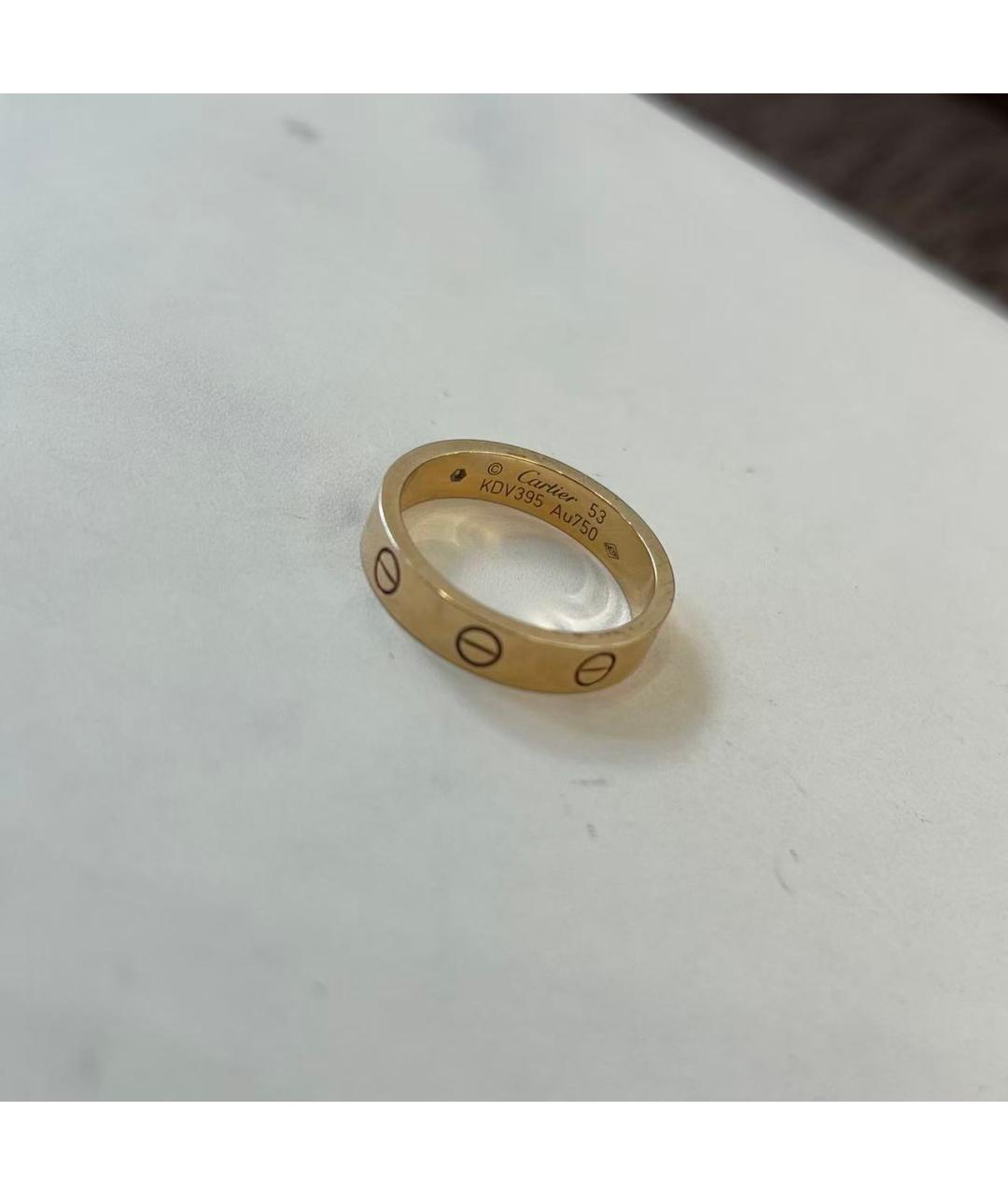 CARTIER Золотое кольцо, фото 3