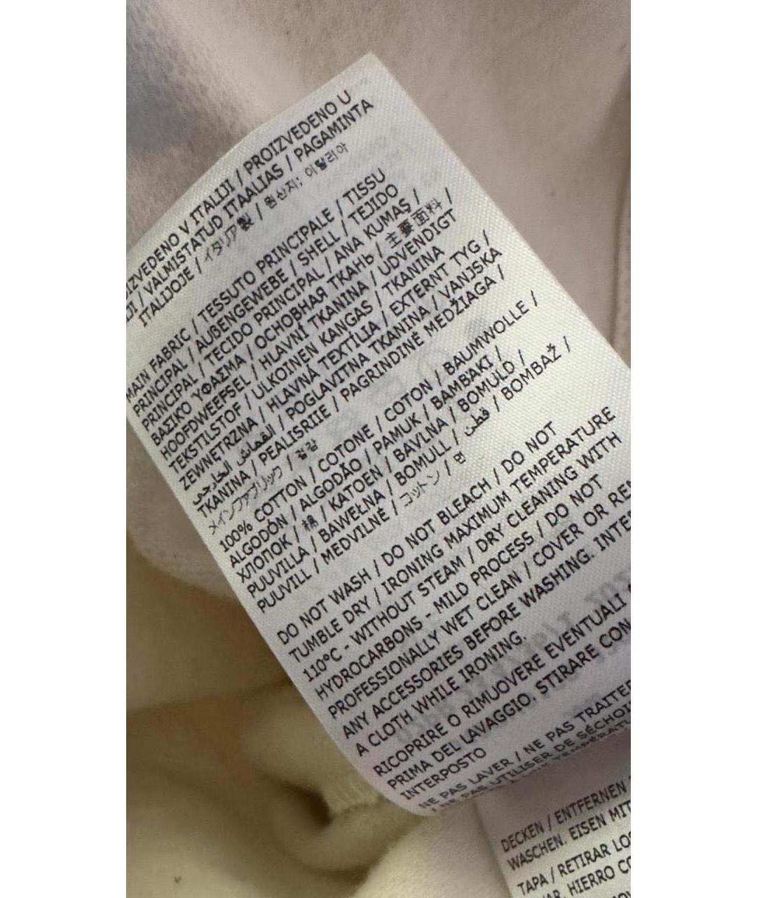 JIL SANDER Бежевый хлопковый спортивные костюмы, фото 7