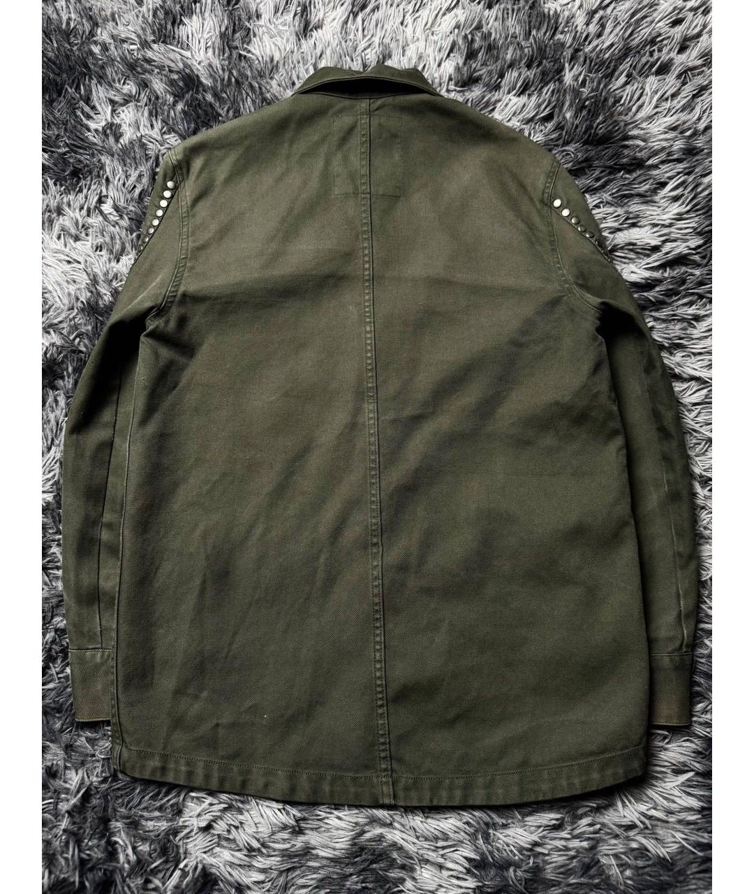 ZADIG & VOLTAIRE Зеленая хлопковая куртка, фото 2