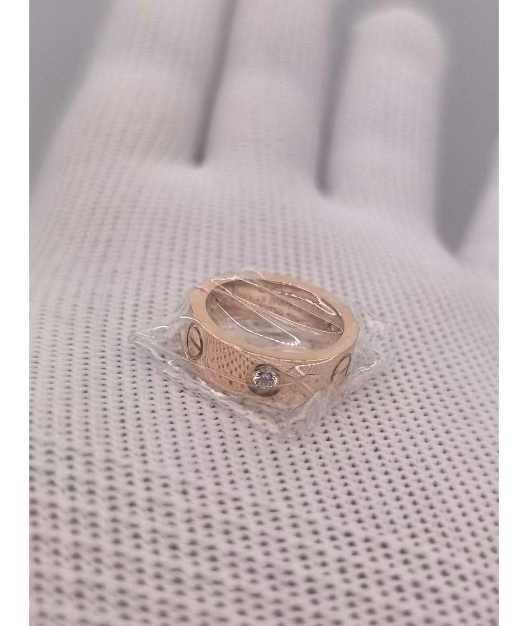 CARTIER Золотое кольцо из розового золота, фото 5