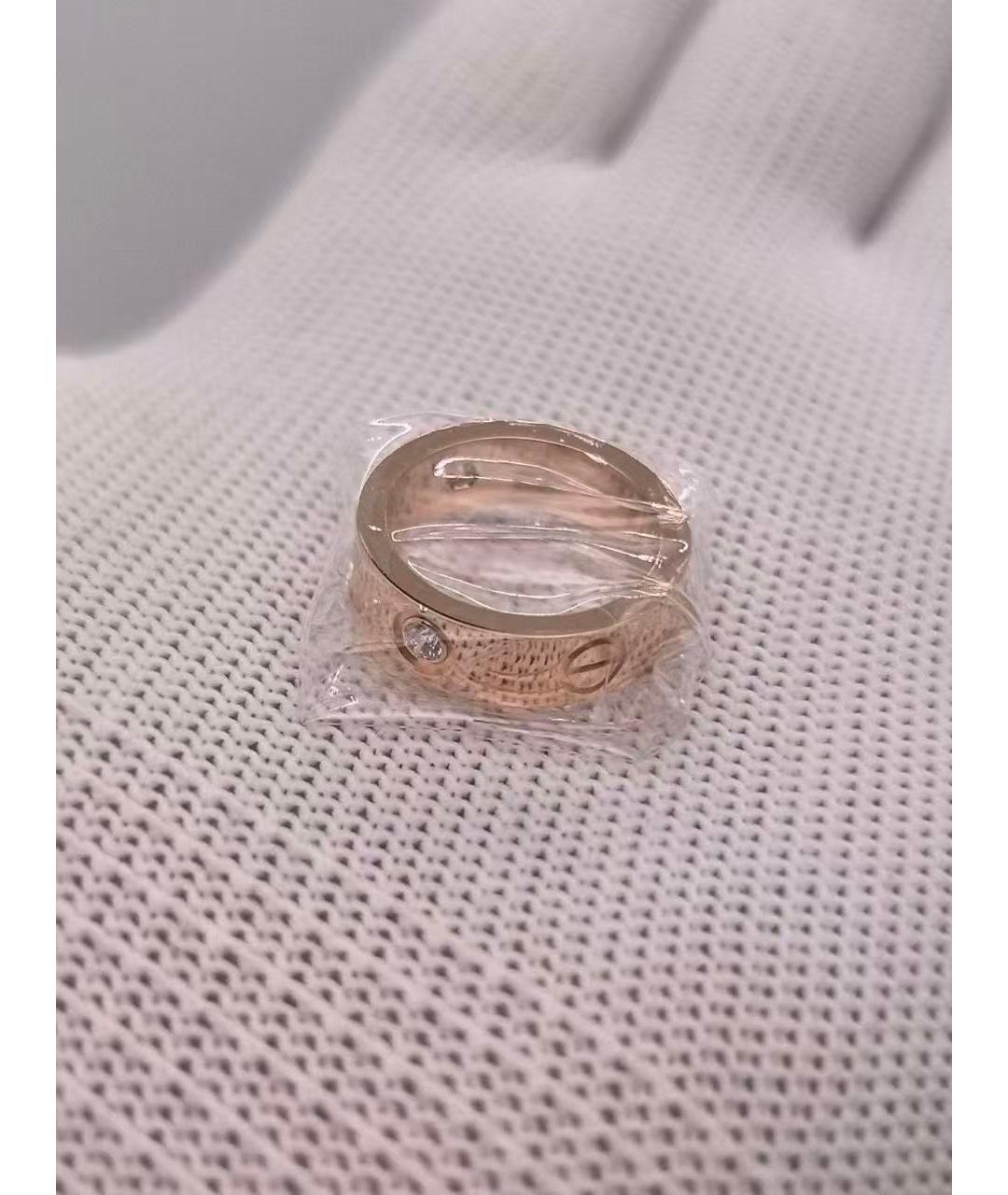 CARTIER Золотое кольцо из розового золота, фото 3