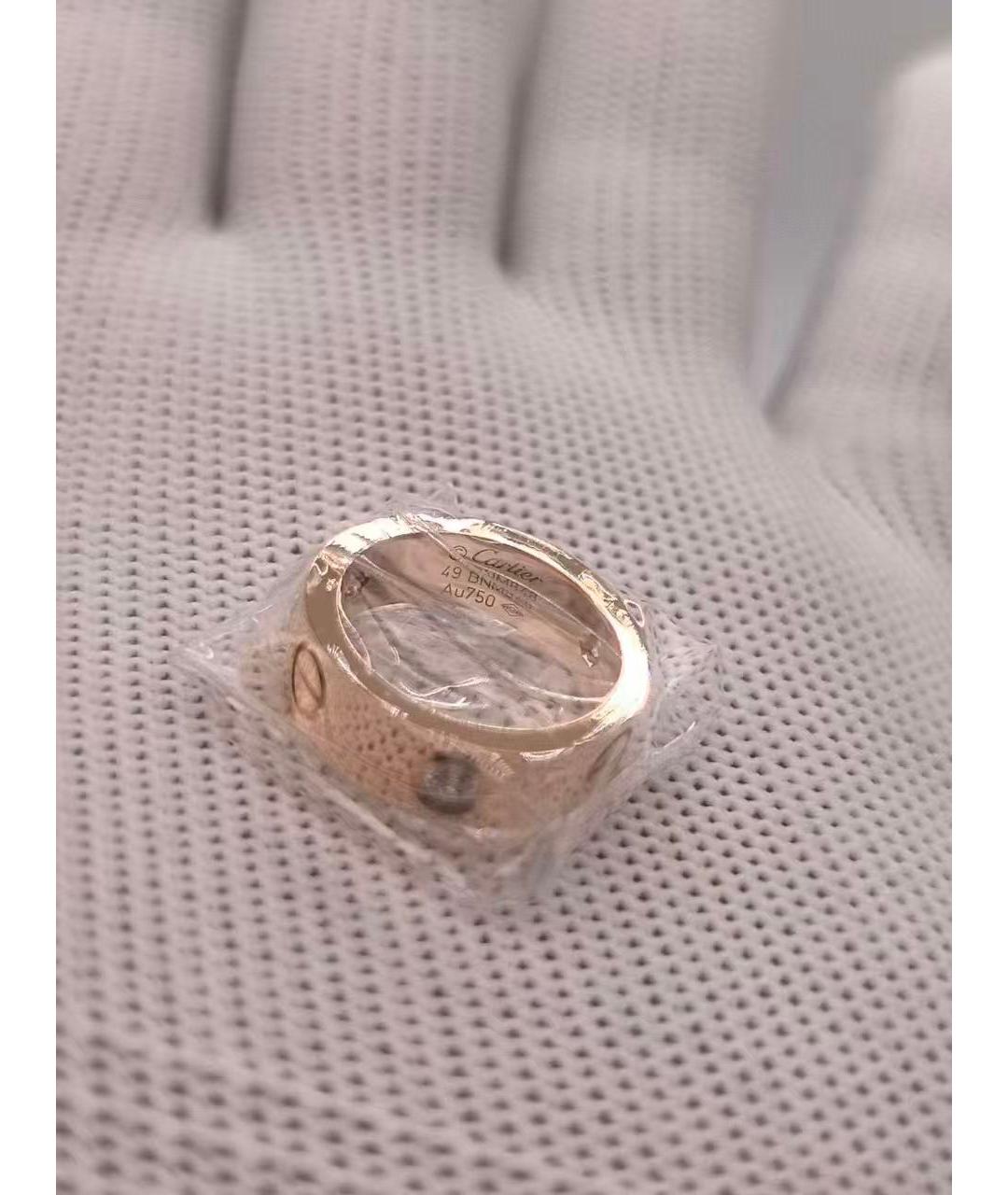 CARTIER Золотое кольцо из розового золота, фото 6