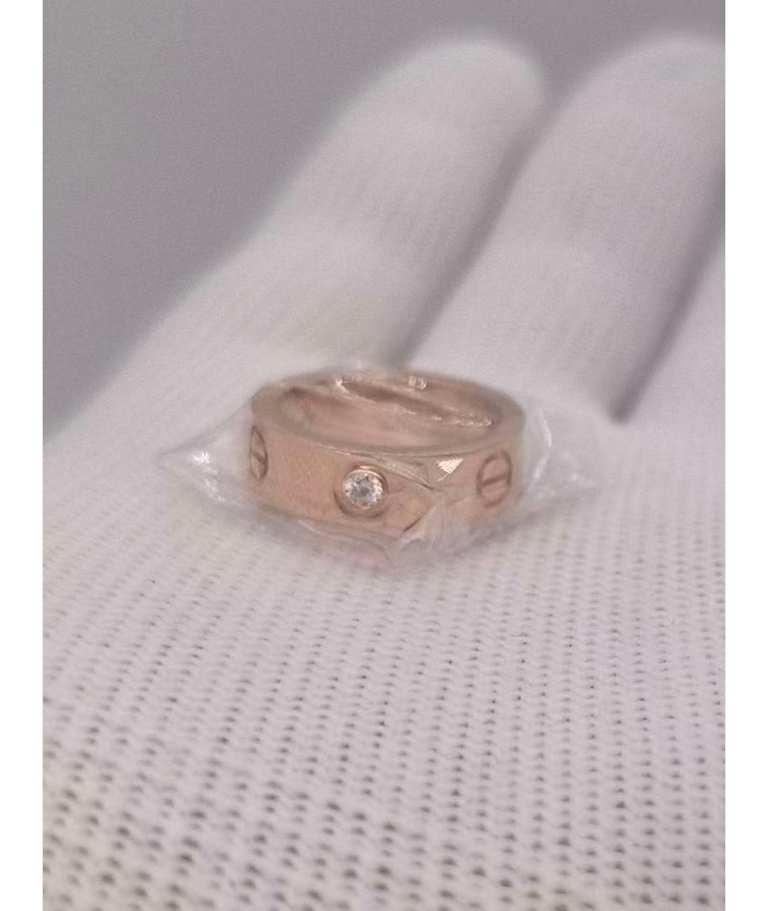 CARTIER Золотое кольцо из розового золота, фото 4