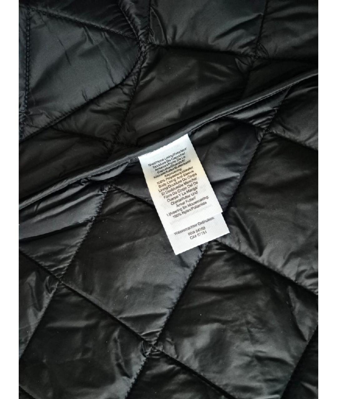 DKNY Черная полиэстеровая куртка, фото 7