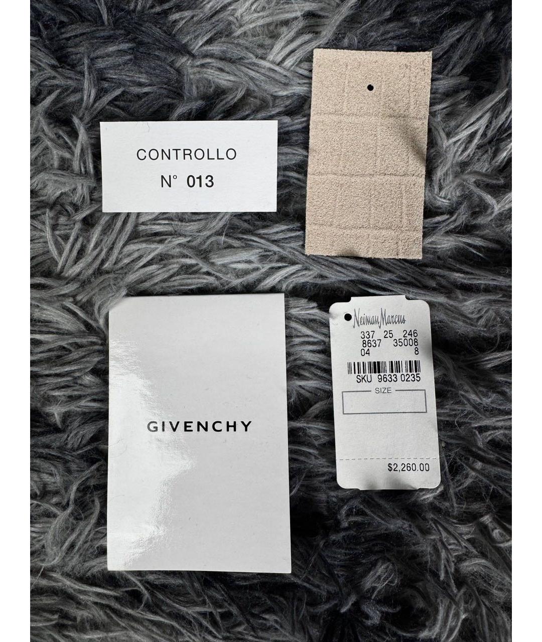 GIVENCHY Бежевая кожаная сумка с короткими ручками, фото 7