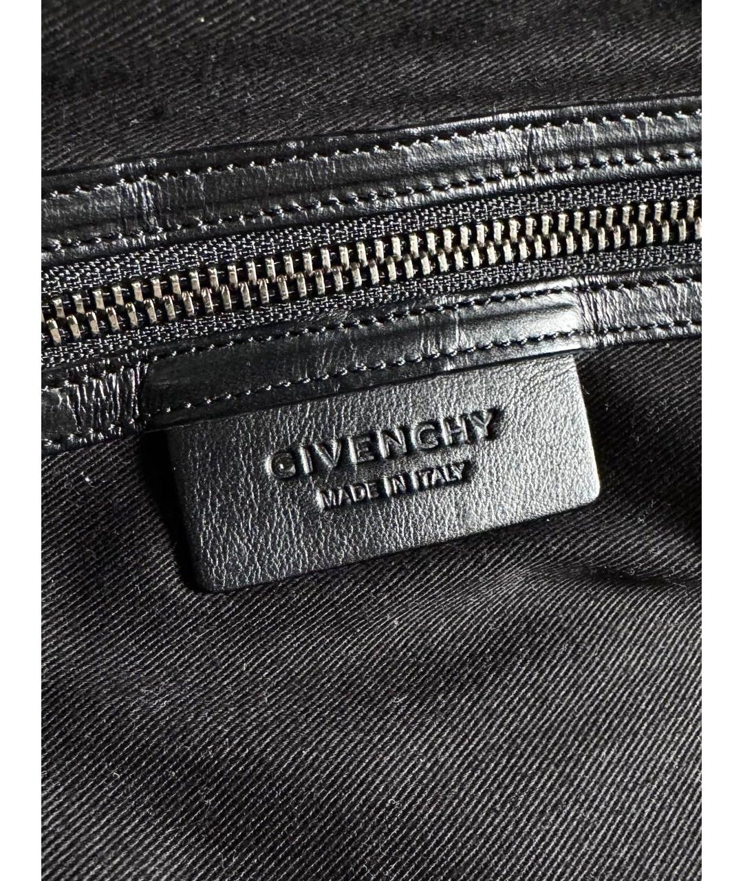 GIVENCHY Бежевая кожаная сумка с короткими ручками, фото 6