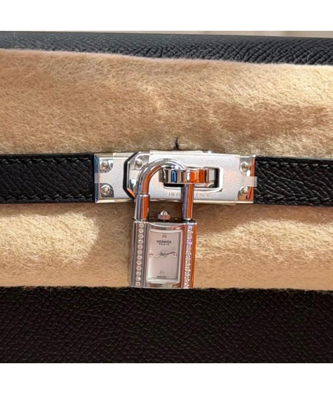 HERMES Белые часы, фото 4