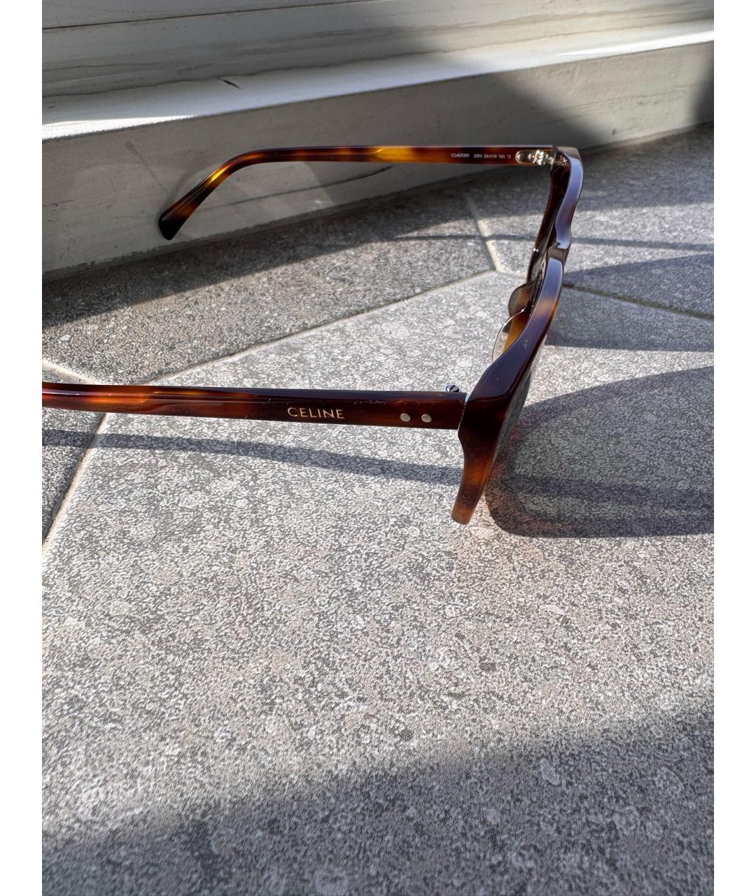 CELINE Мульти пластиковые солнцезащитные очки, фото 3
