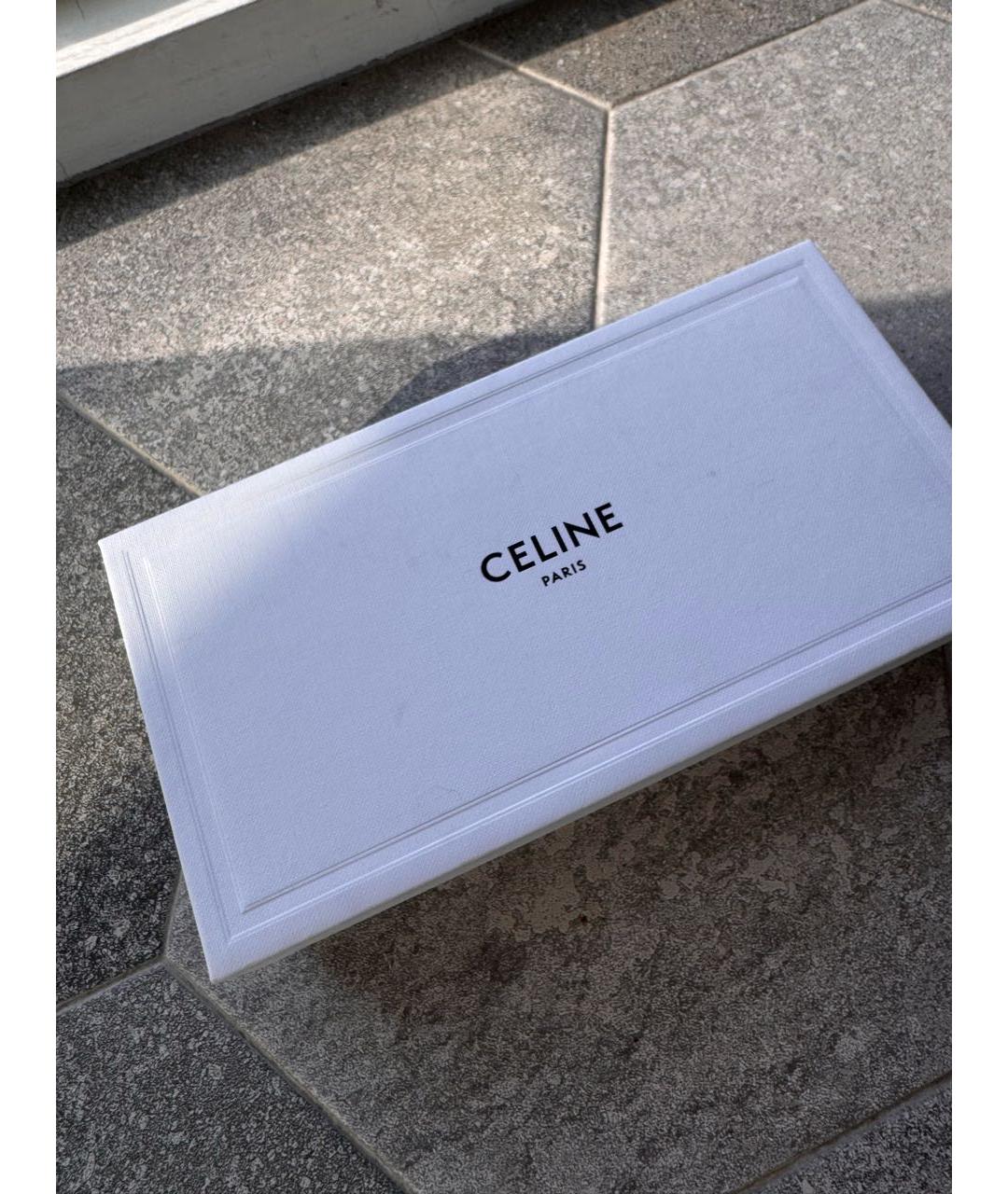 CELINE Мульти пластиковые солнцезащитные очки, фото 4