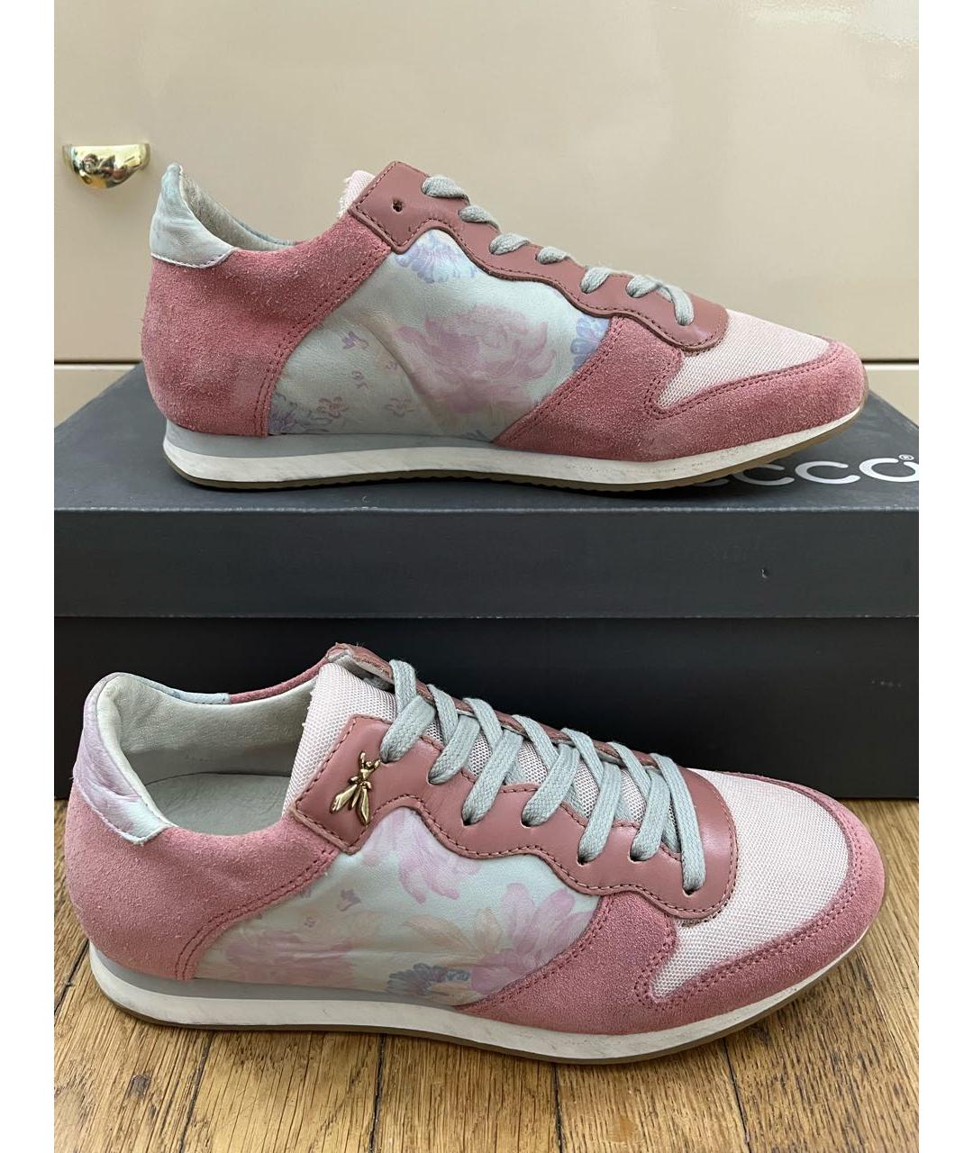 PATRIZIA PEPE Розовые кроссовки, фото 6