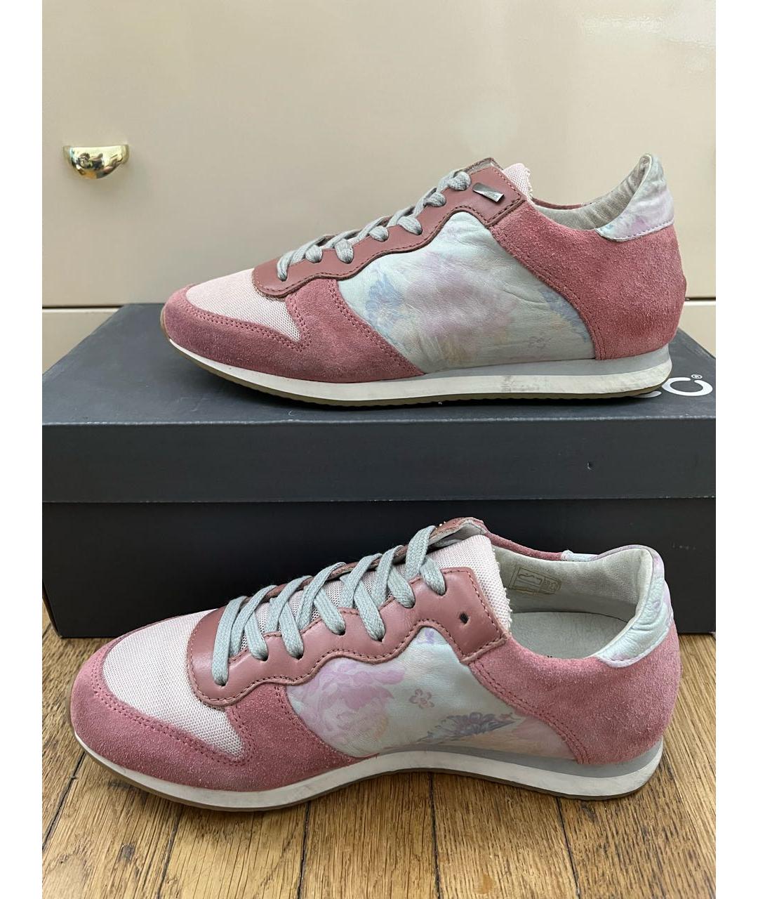 PATRIZIA PEPE Розовые кроссовки, фото 7