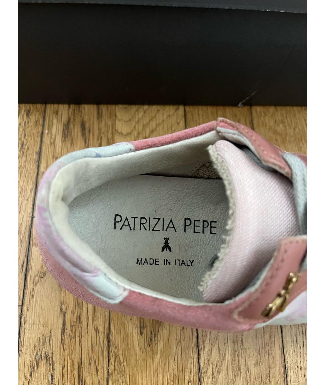PATRIZIA PEPE Розовые кроссовки, фото 8
