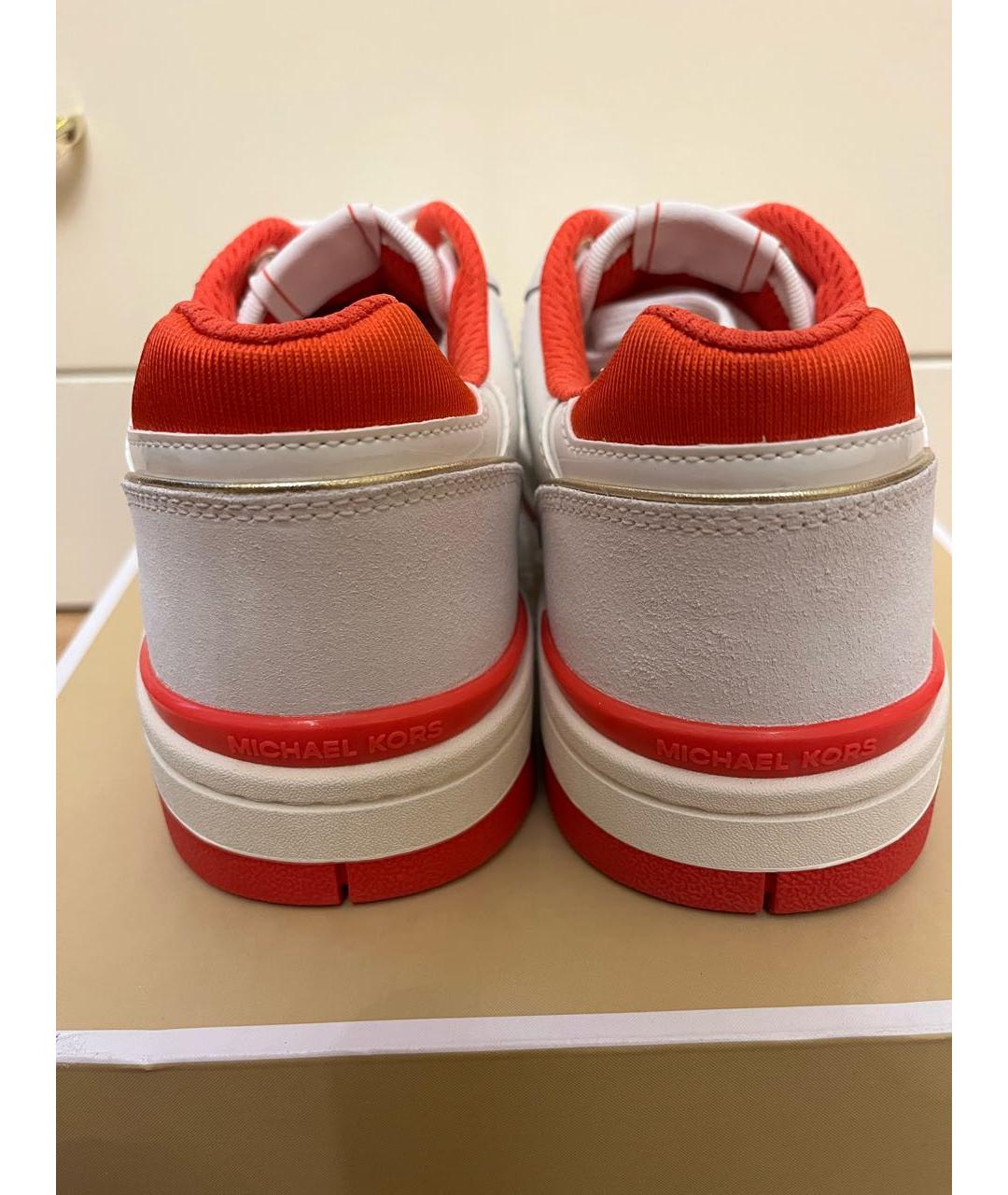 MICHAEL MICHAEL KORS Мульти кожаные кеды, фото 4