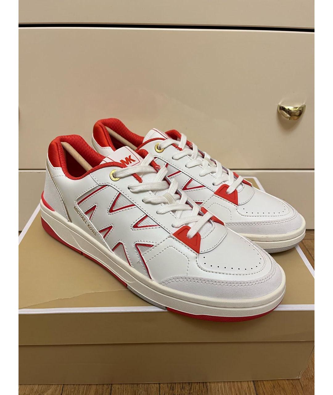 MICHAEL MICHAEL KORS Мульти кожаные кеды, фото 7