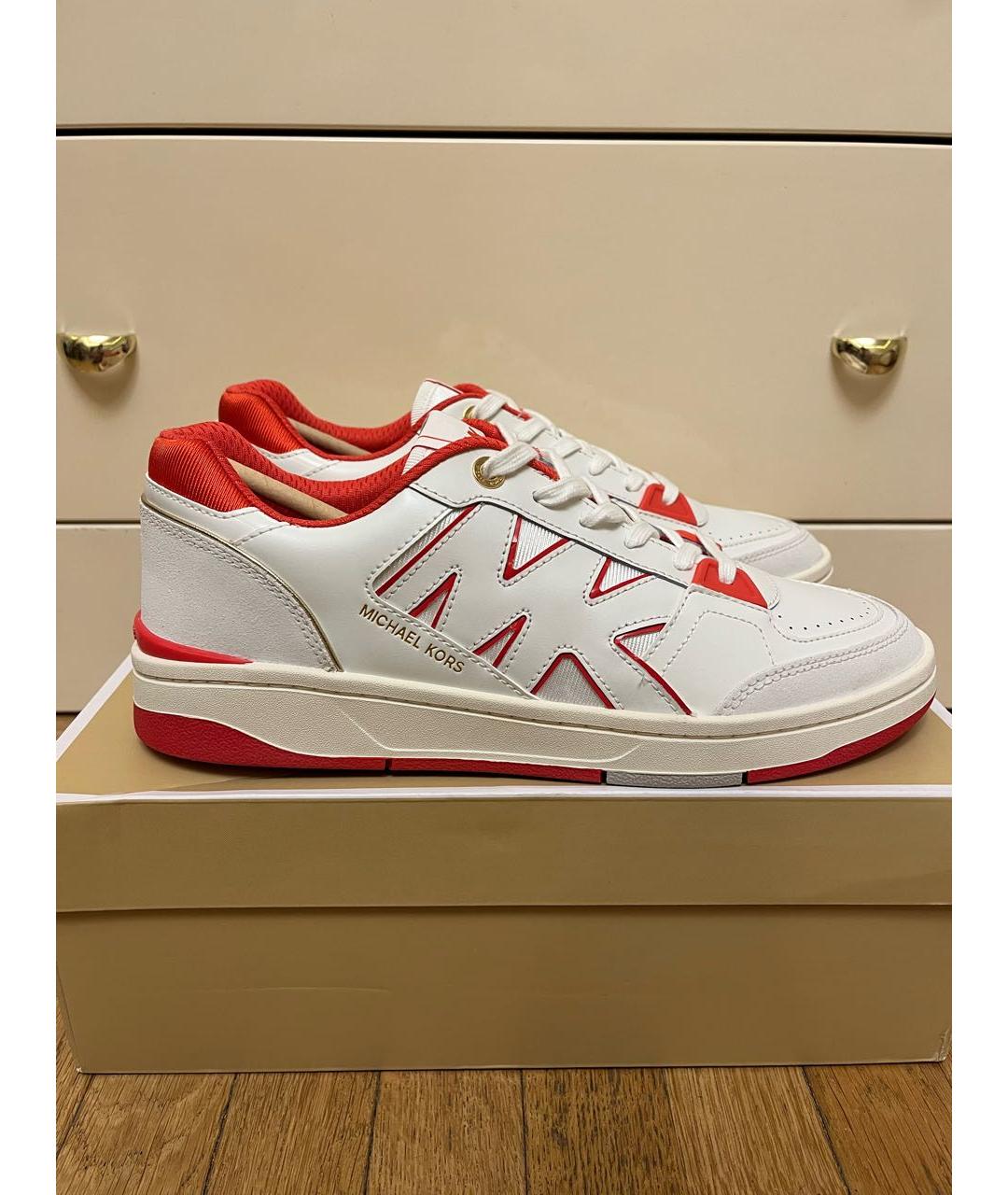 MICHAEL MICHAEL KORS Мульти кожаные кеды, фото 8