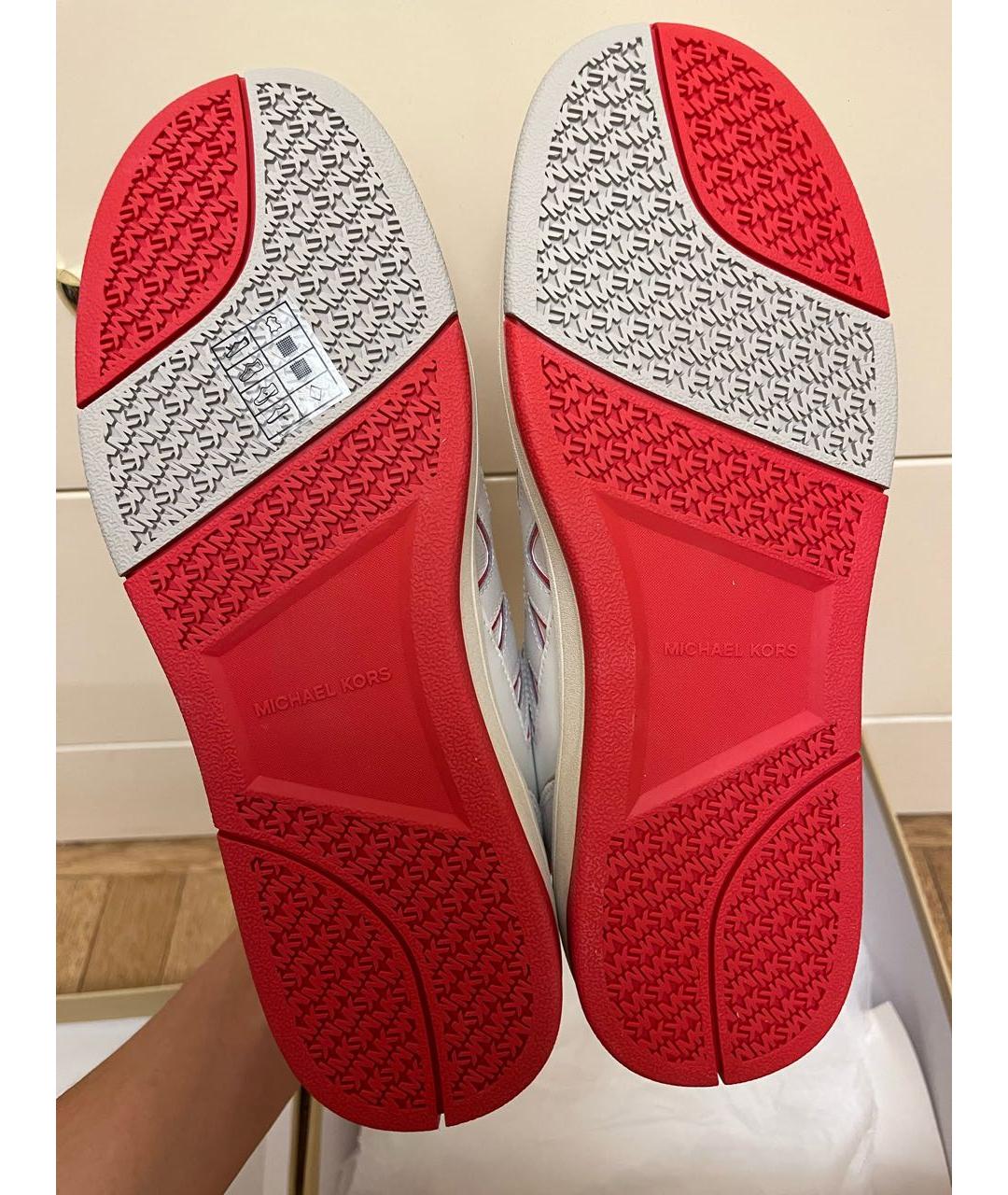 MICHAEL MICHAEL KORS Мульти кожаные кеды, фото 6