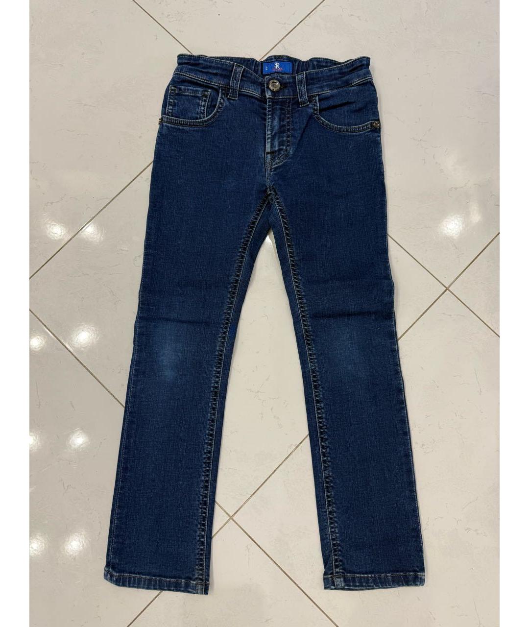 STEFANO RICCI Синие деним детские джинсы, фото 7