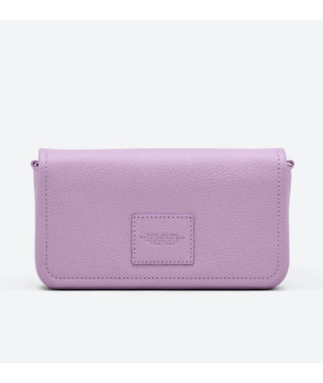 MARC JACOBS Фиолетовая кожаная сумка через плечо, фото 2