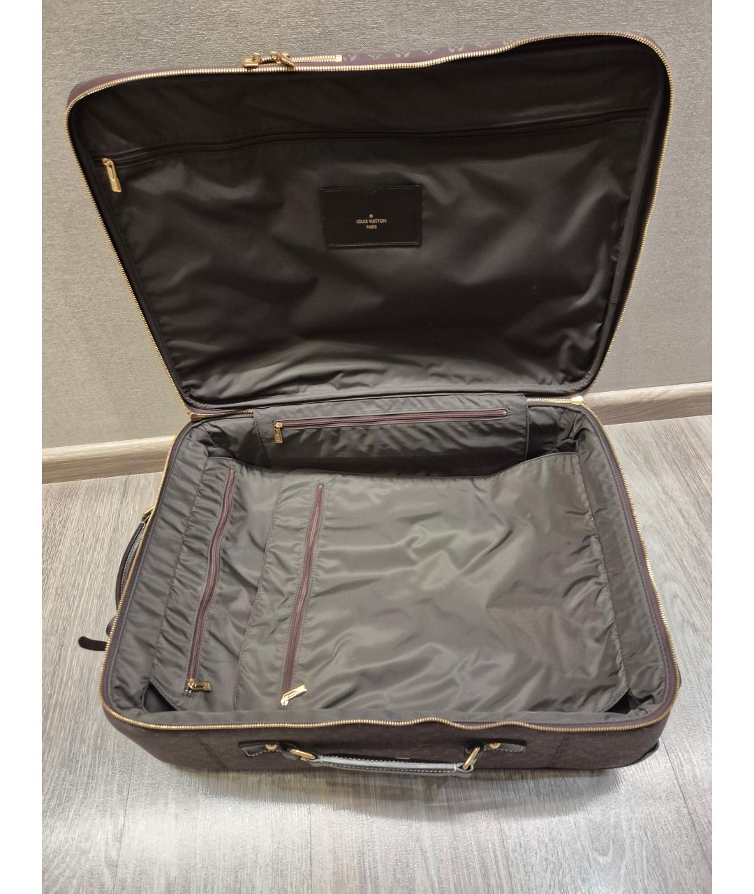 LOUIS VUITTON Коричневый чемодан, фото 5
