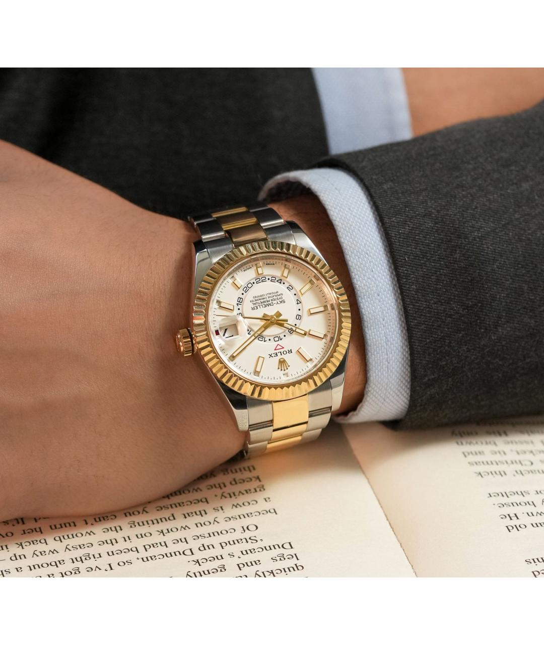 ROLEX Золотые часы из желтого золота, фото 3