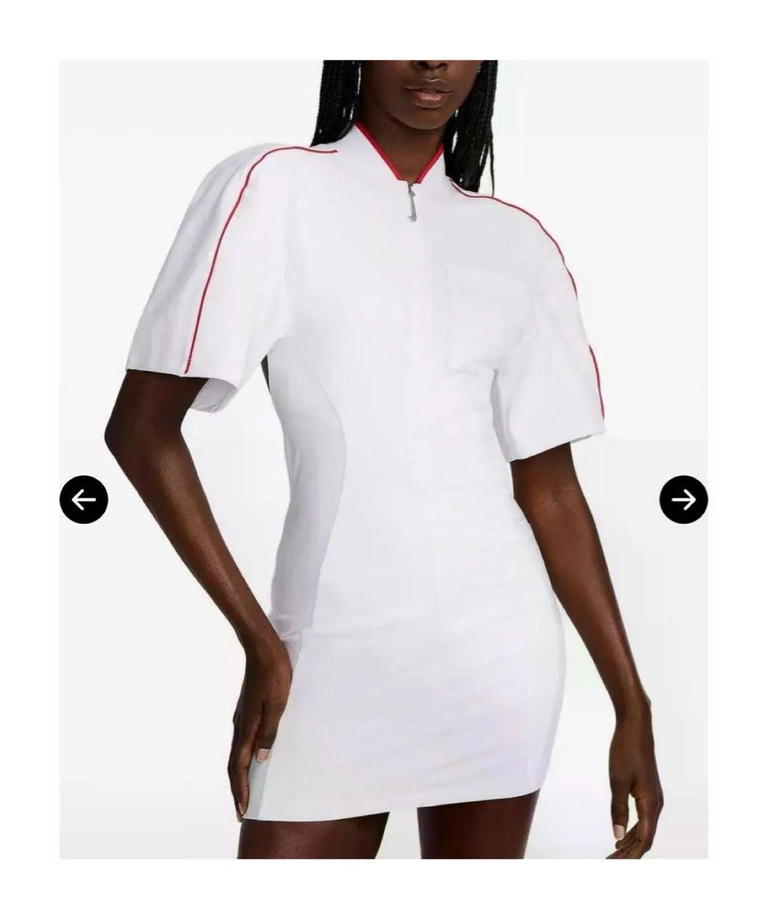 JACQUEMUS Белое повседневное платье, фото 2