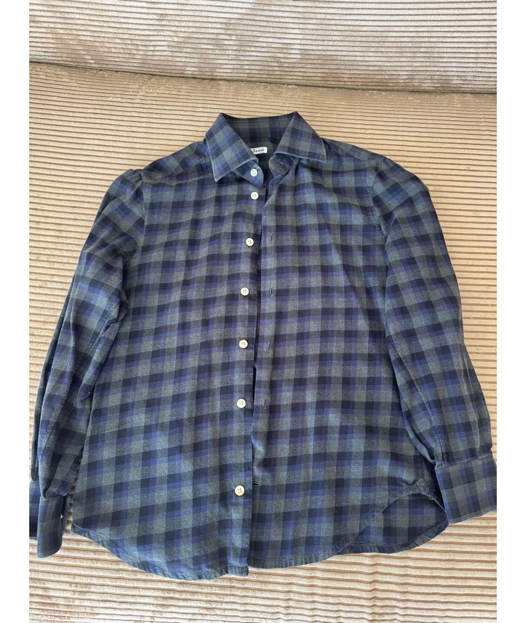 KITON Мульти хлопковая кэжуал рубашка, фото 6