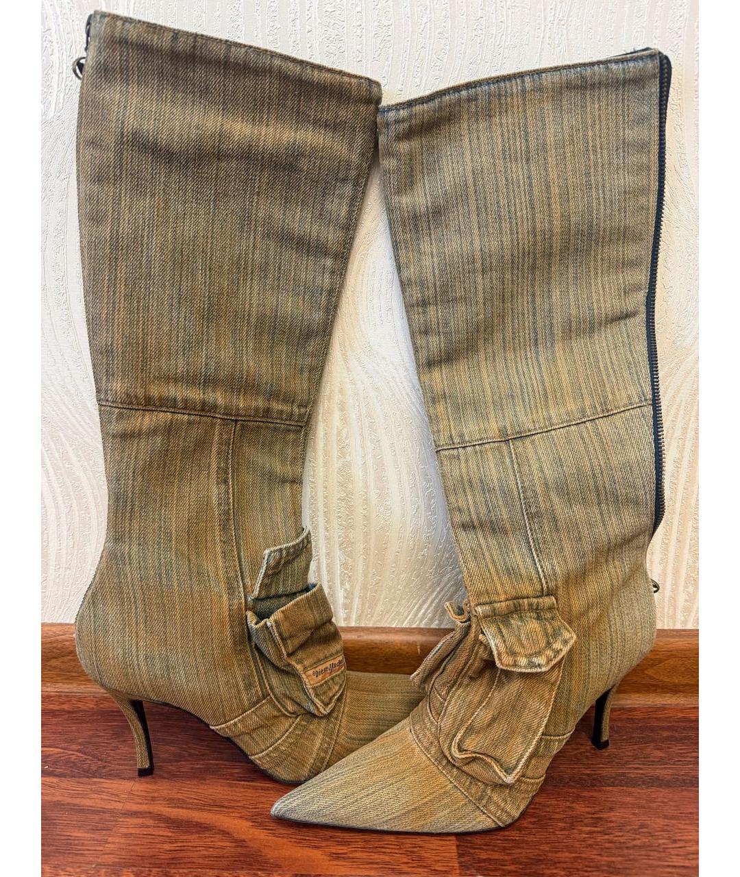 DIESEL Мульти текстильные сапоги, фото 3