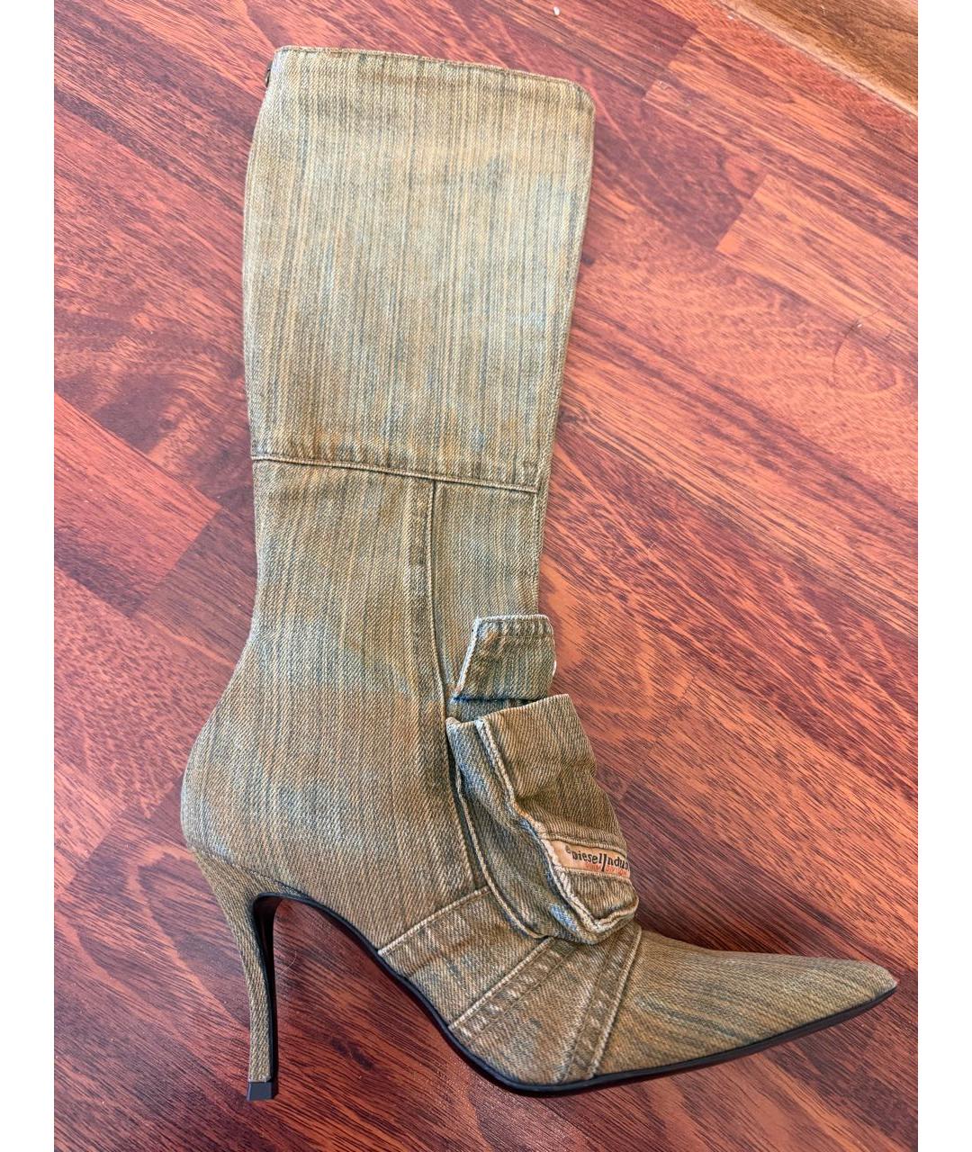 DIESEL Мульти текстильные сапоги, фото 5