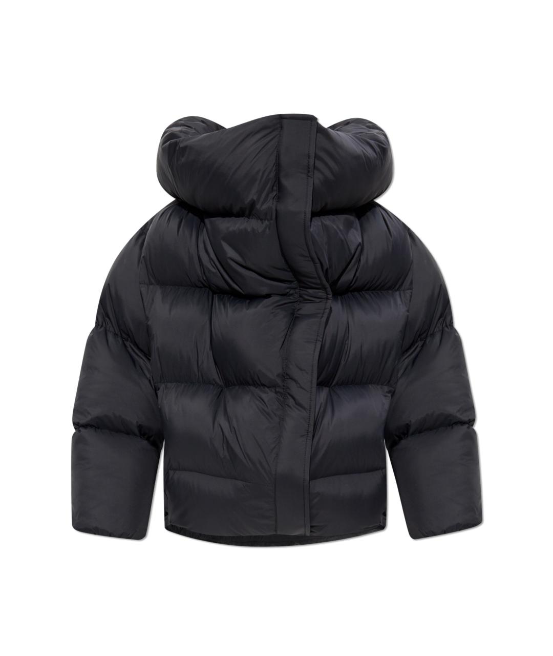 BALENCIAGA Черный полиамидовый пуховик, фото 1