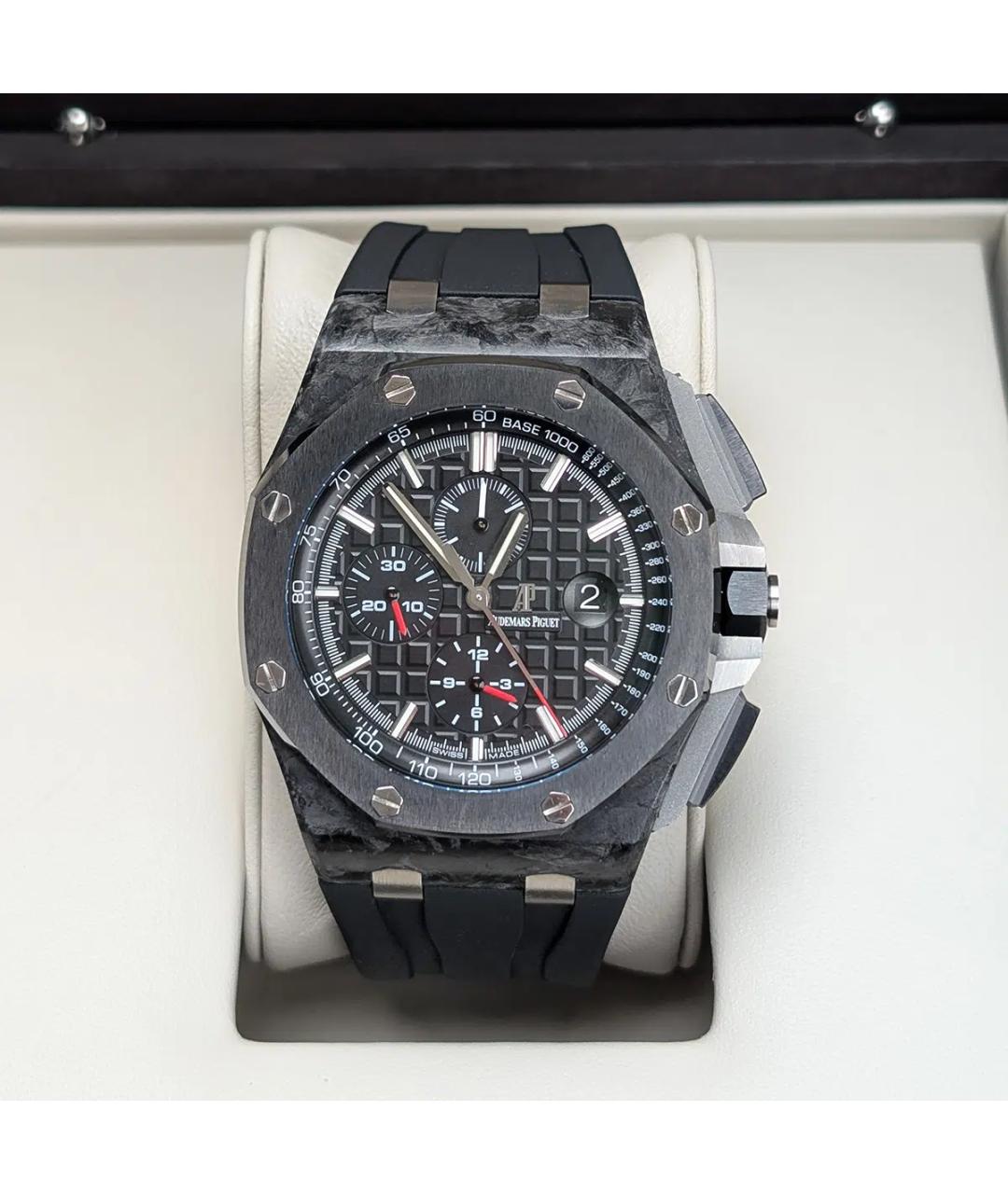 Audemars Piguet Черные карбоновые часы, фото 2
