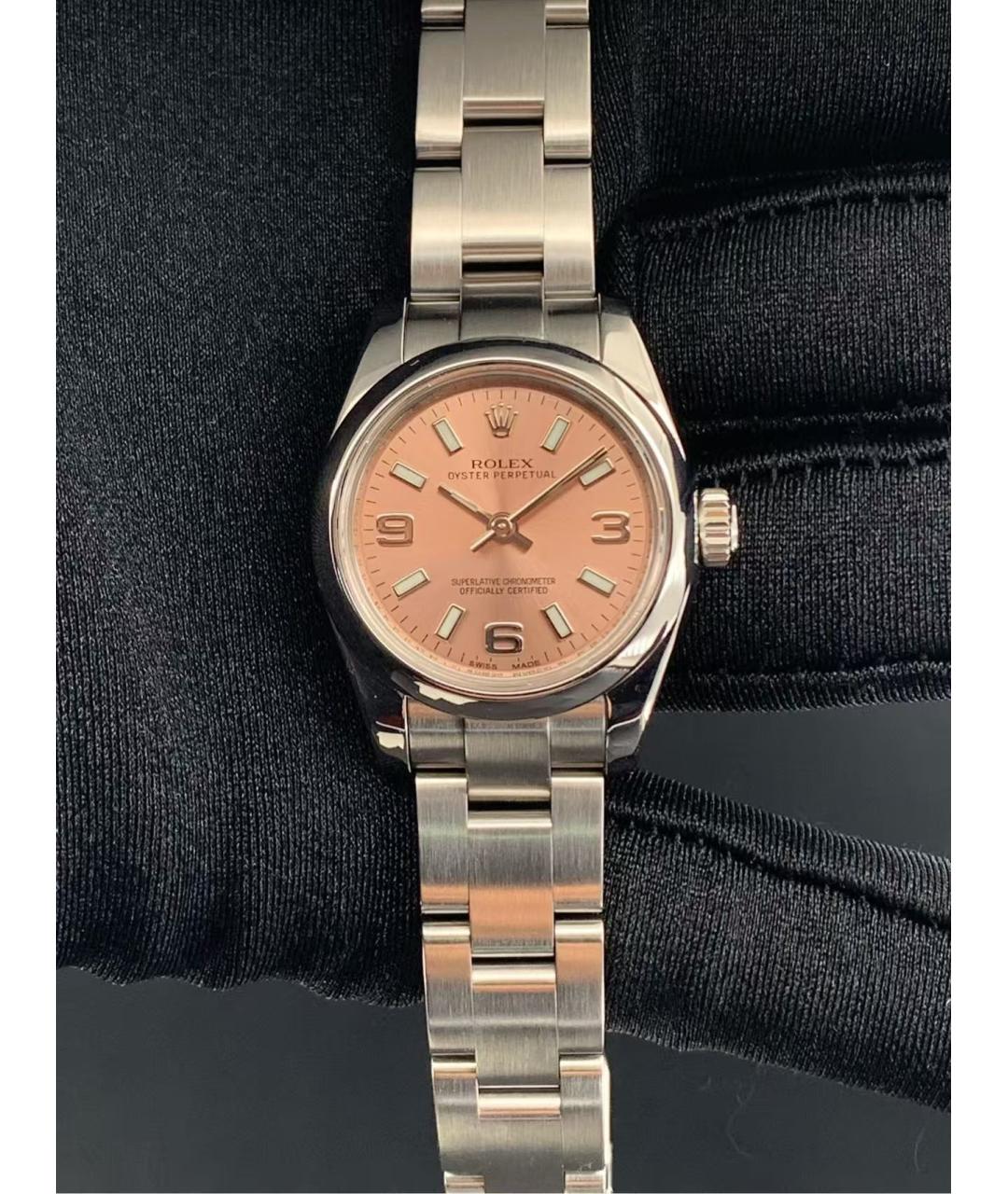 ROLEX Серебряные часы, фото 2